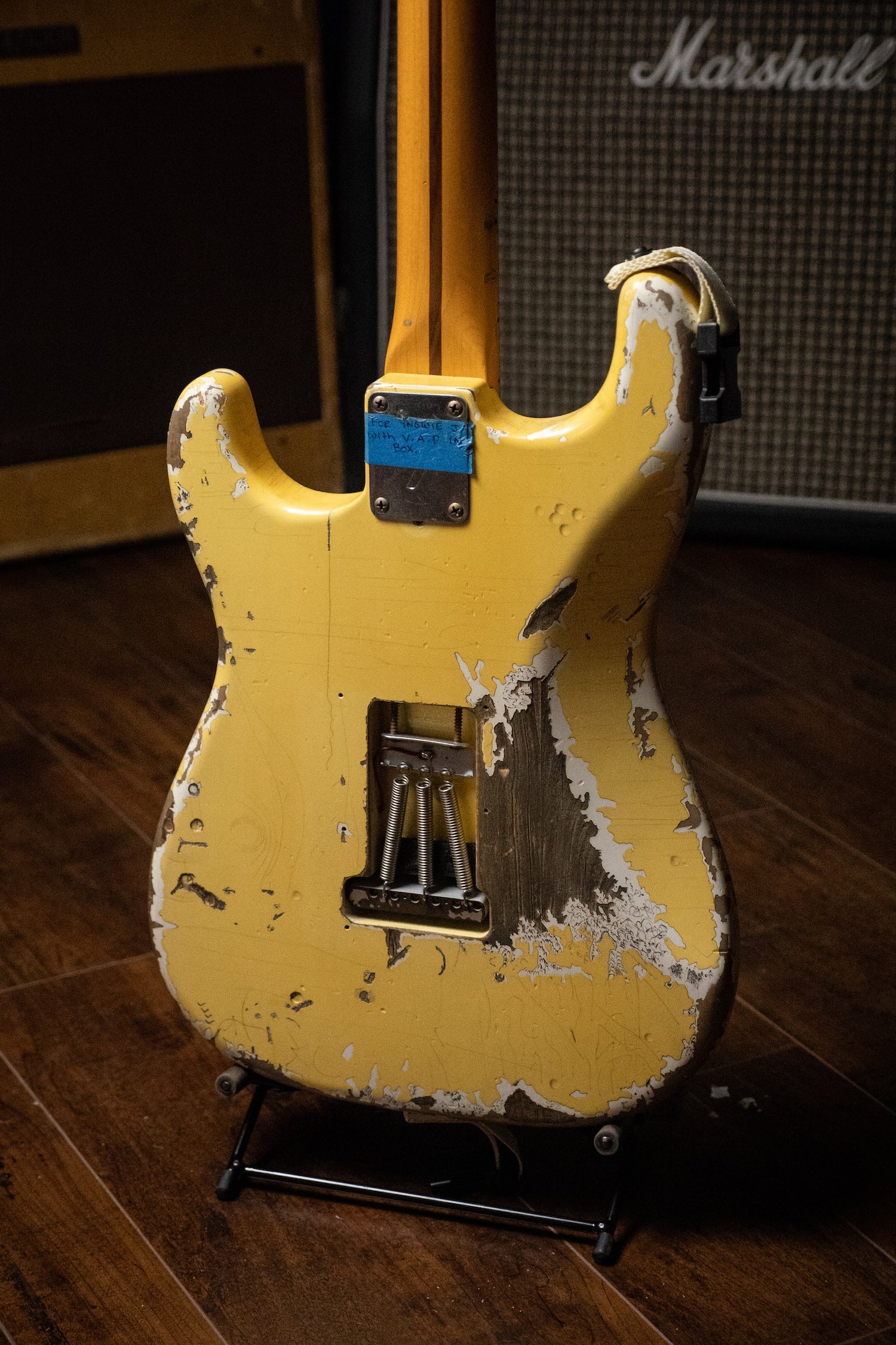 Fender Yngwie Malmsteen Personally Owned "Duck" John Cruz Custom Shop Artist Proof Stratocaster - Vintage White