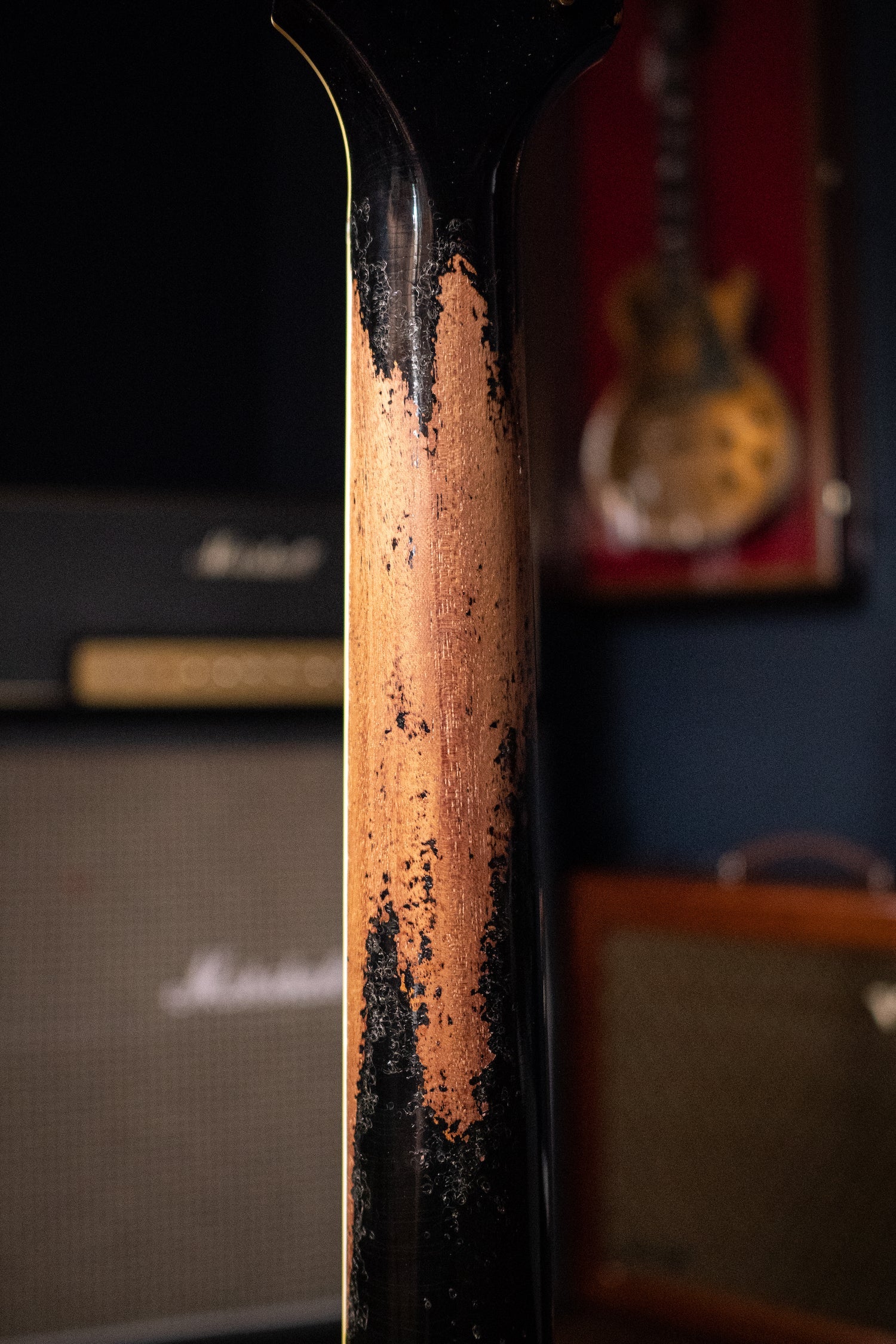 Gibson Custom Shop Murphy Lab 1957 Les Paul Custom 3 Pickup Ultra Heavy Aged - Ebony