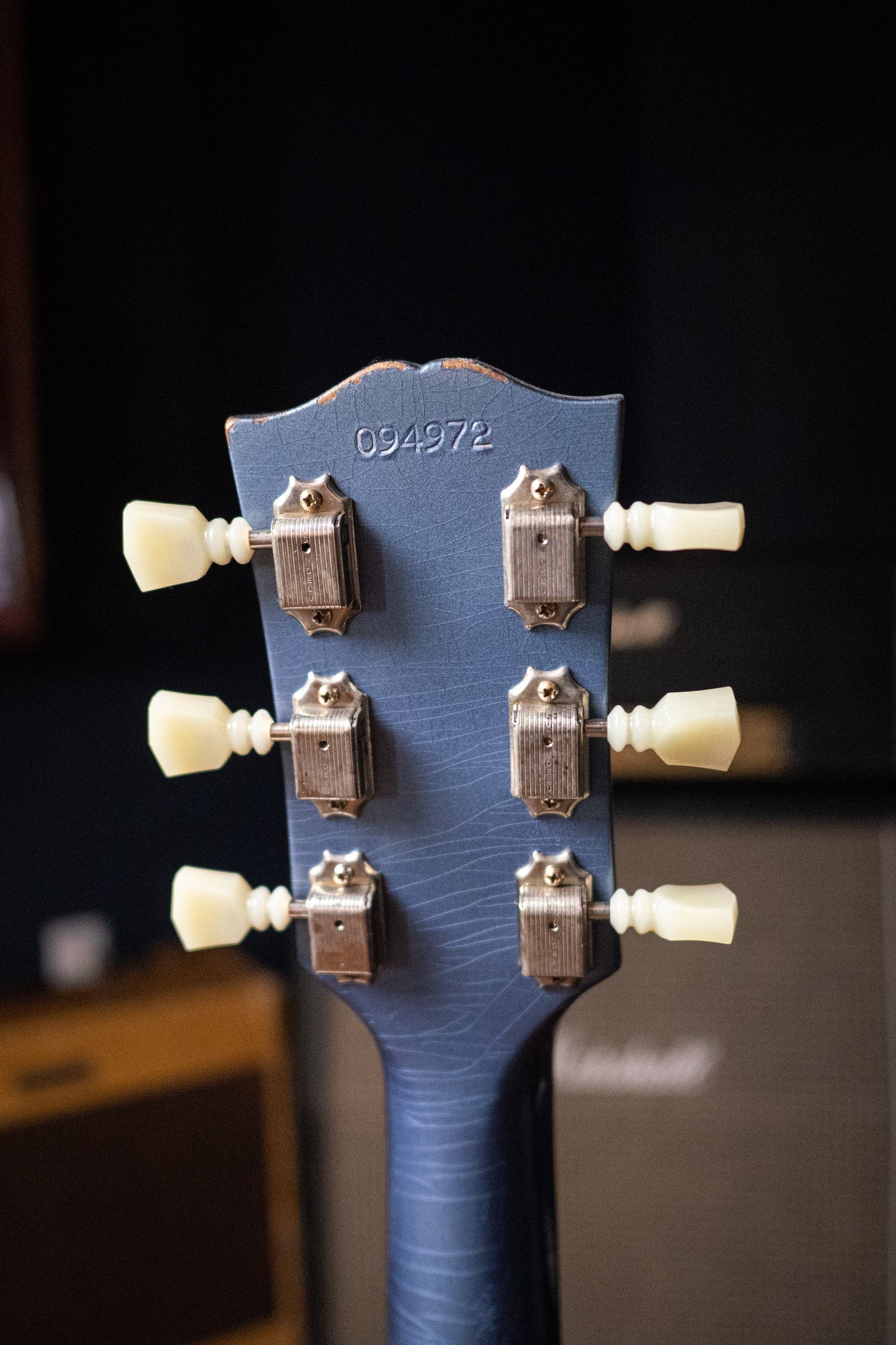 Gibson Custom Shop Murphy Lab 1964 SG Standard Stop Bar Light Aged - Pelham Blue
