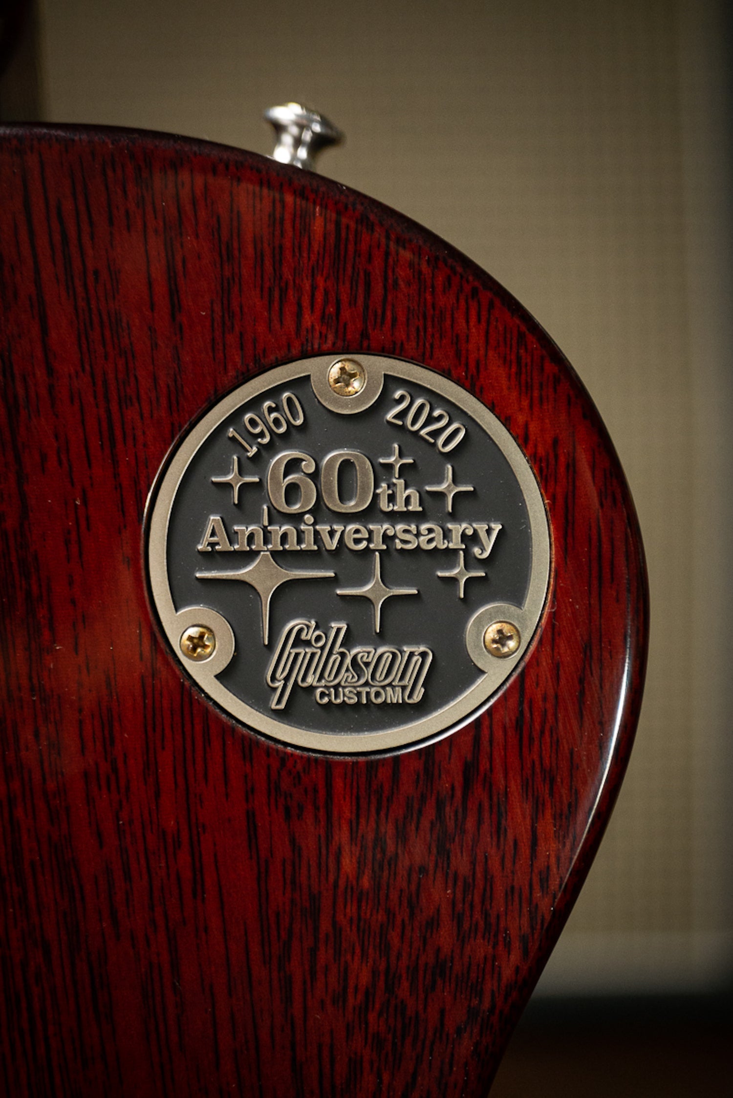 Gibson Custom Shop 60th Anniversary 1960 Les Paul Standard V1 VOS Electric Guitar - Antiquity Burst