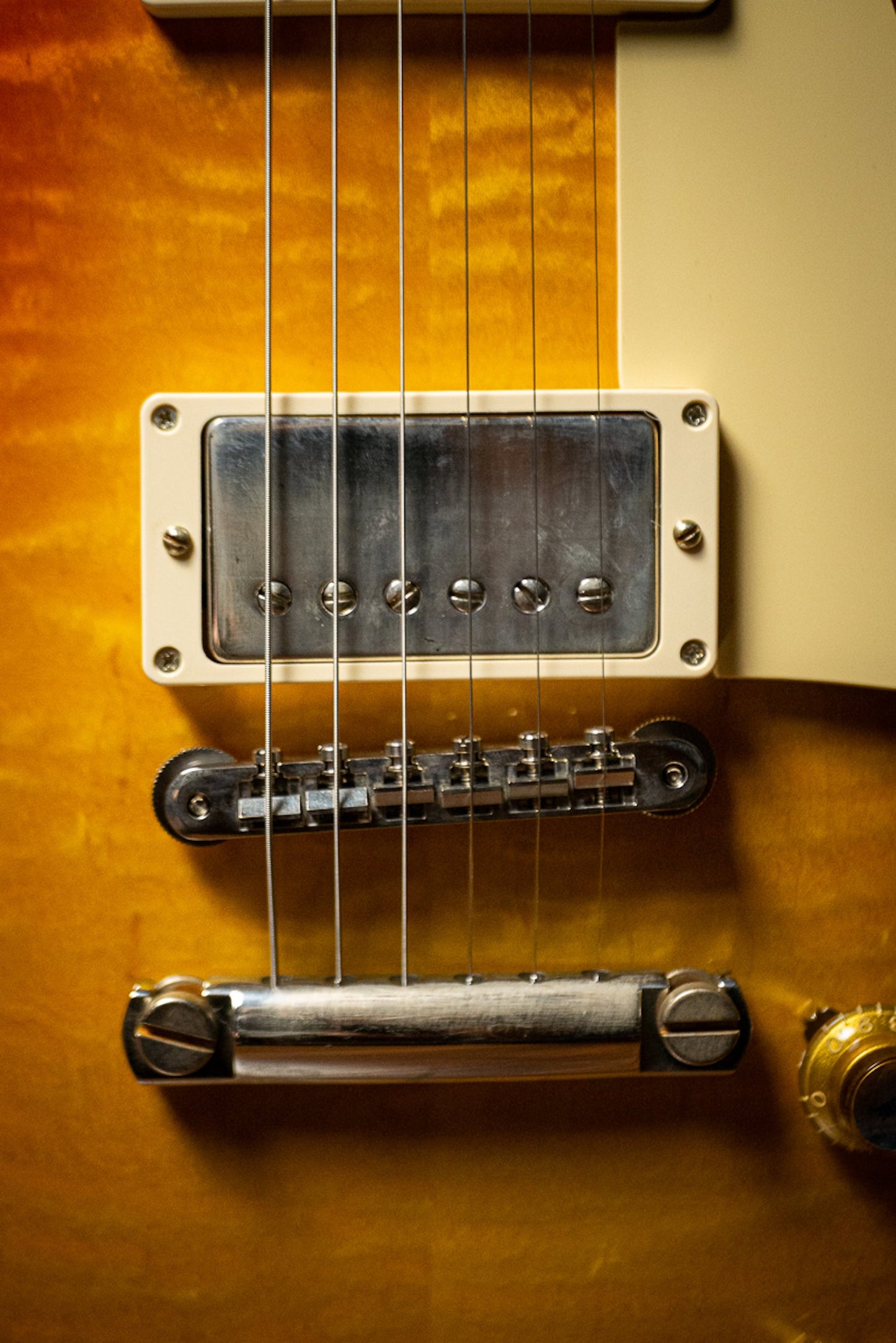 Gibson Custom Shop 60th Anniversary 1960 Les Paul Standard V2 VOS Electric Guitar - Orange Lemon Fade