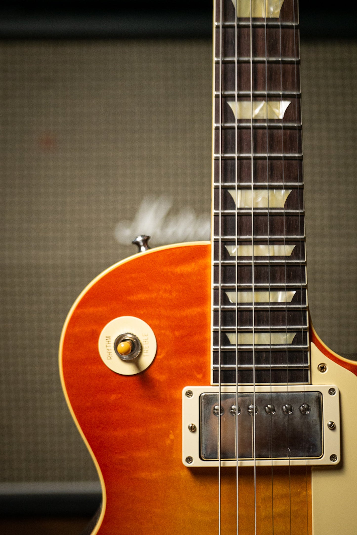 Gibson Custom Shop 60th Anniversary 1960 Les Paul Standard V2 VOS Electric Guitar - Orange Lemon Fade