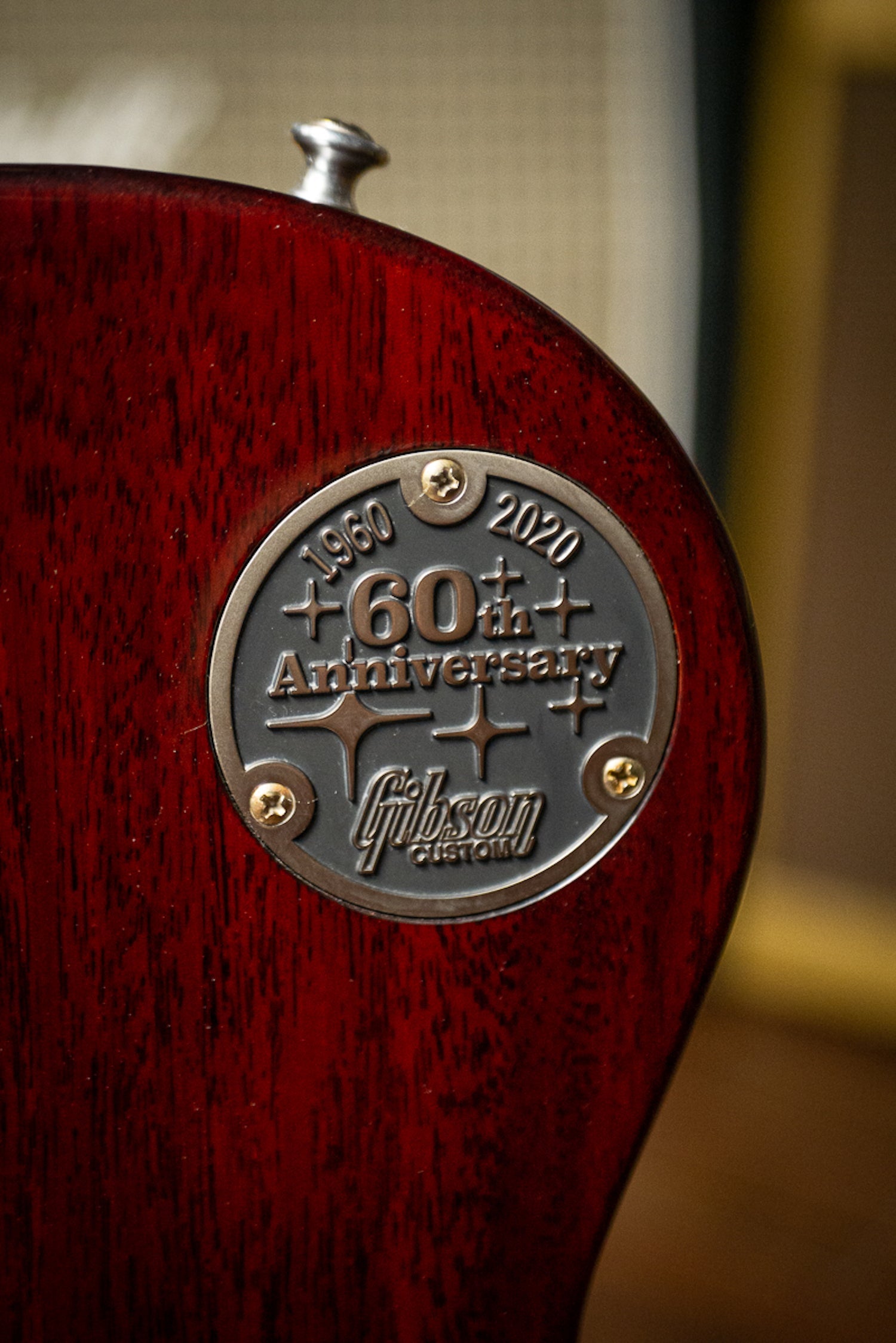 Gibson Custom Shop 60th Anniversary 1960 Les Paul Standard V2 VOS Electric Guitar - Orange Lemon Fade