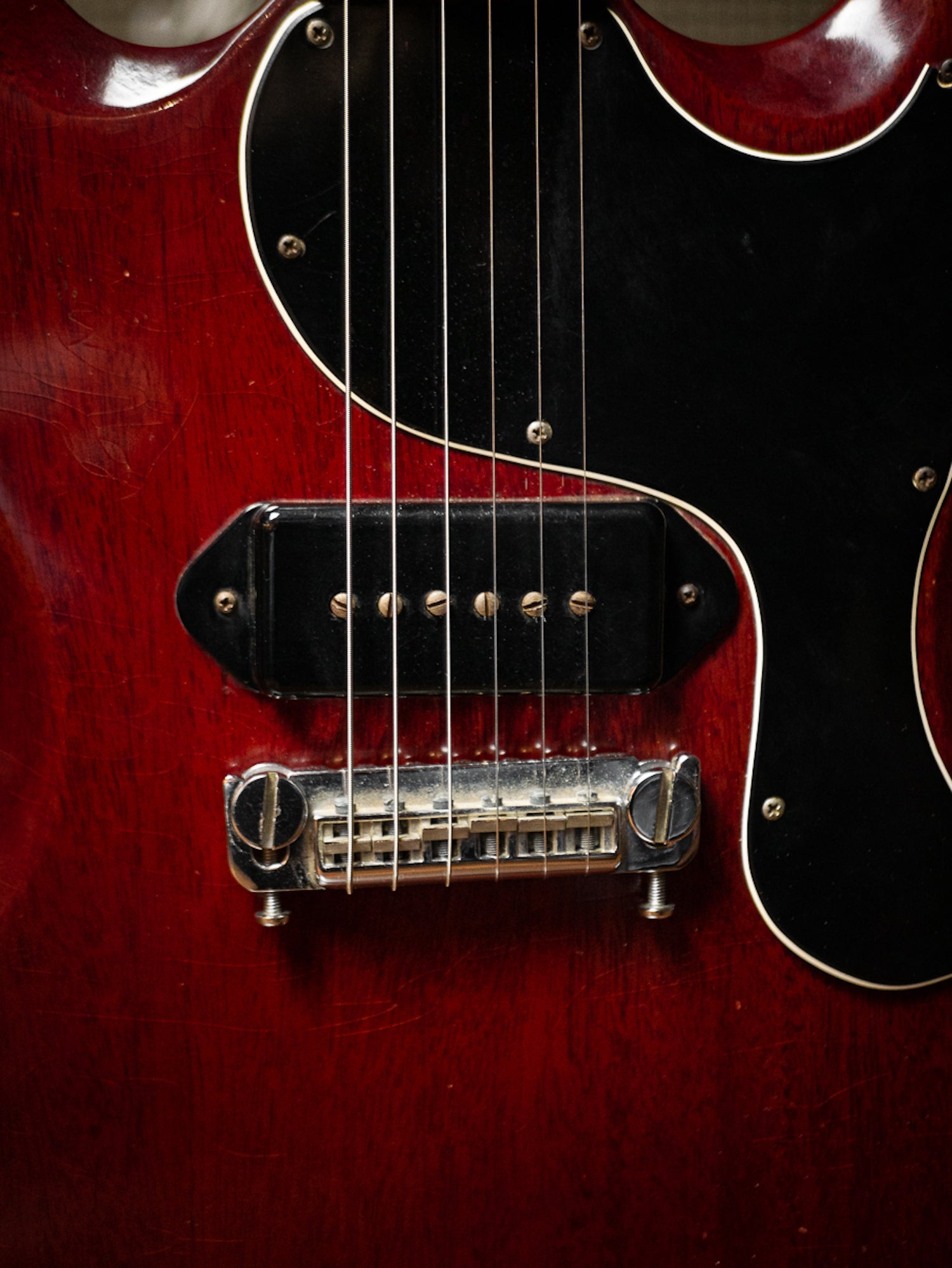 1963 Gibson Les Paul / SG Jr Electric Guitar - Cherry