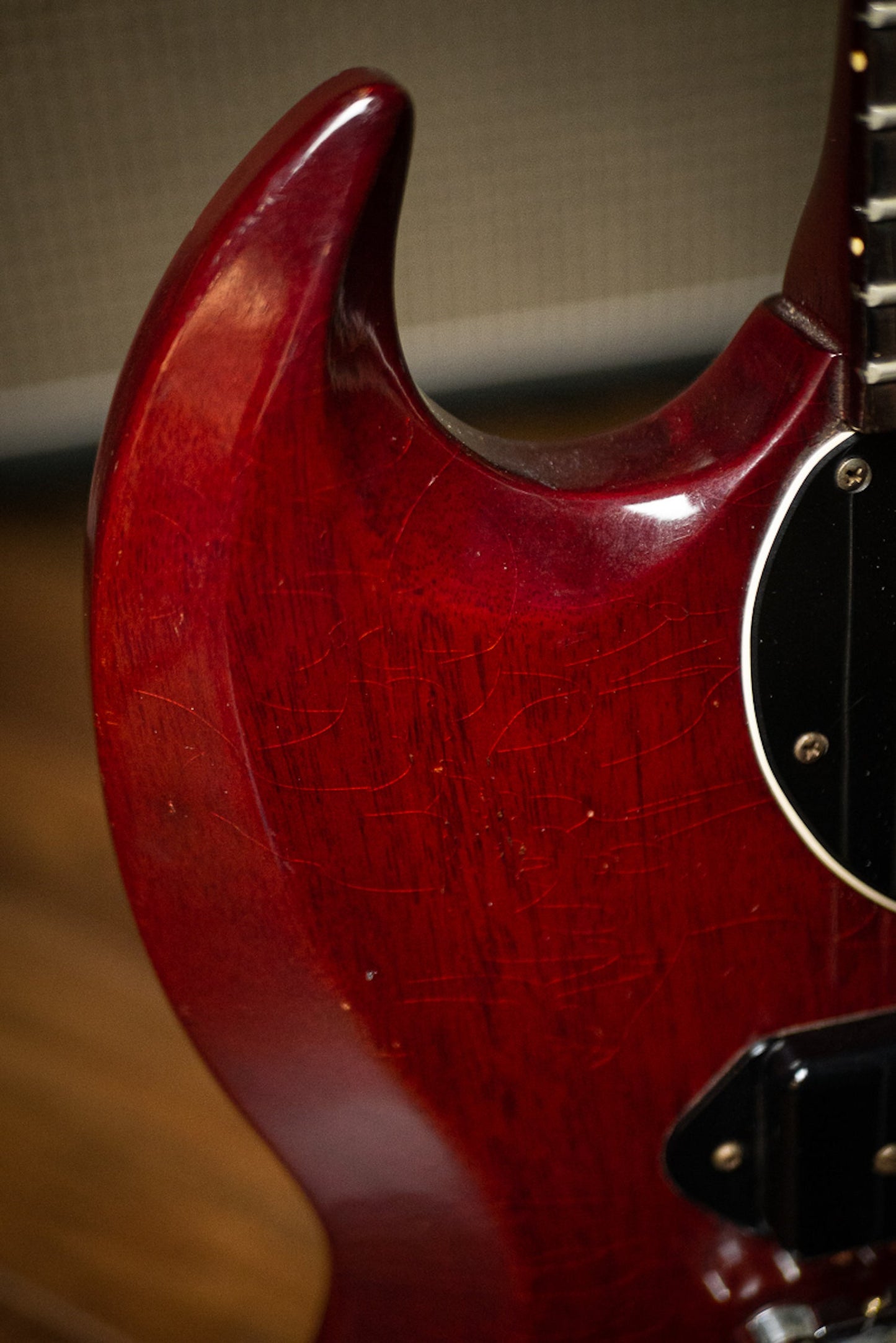 1963 Gibson Les Paul / SG Jr Electric Guitar - Cherry