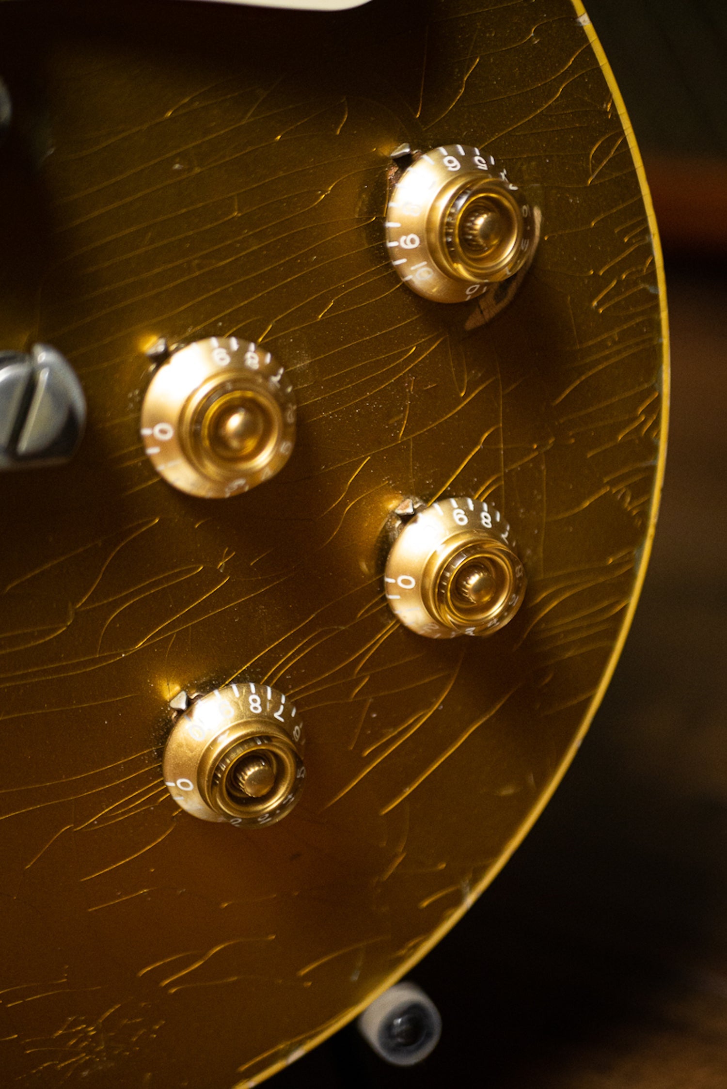 1989 Gibson Les Paul Standard Historic Makeover Electric Guitar - Goldtop