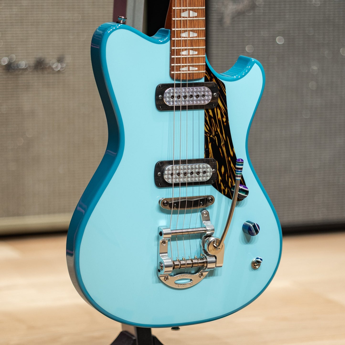 Powers Electric A-Type FF42 Two-Tone - Larkspur Blue & Cascade Blue