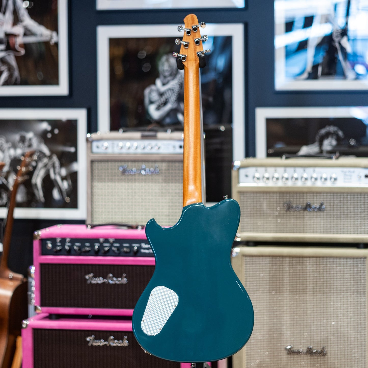 Powers Electric A-Type PF42 Two-Tone - Leaf Green & Fjord Green