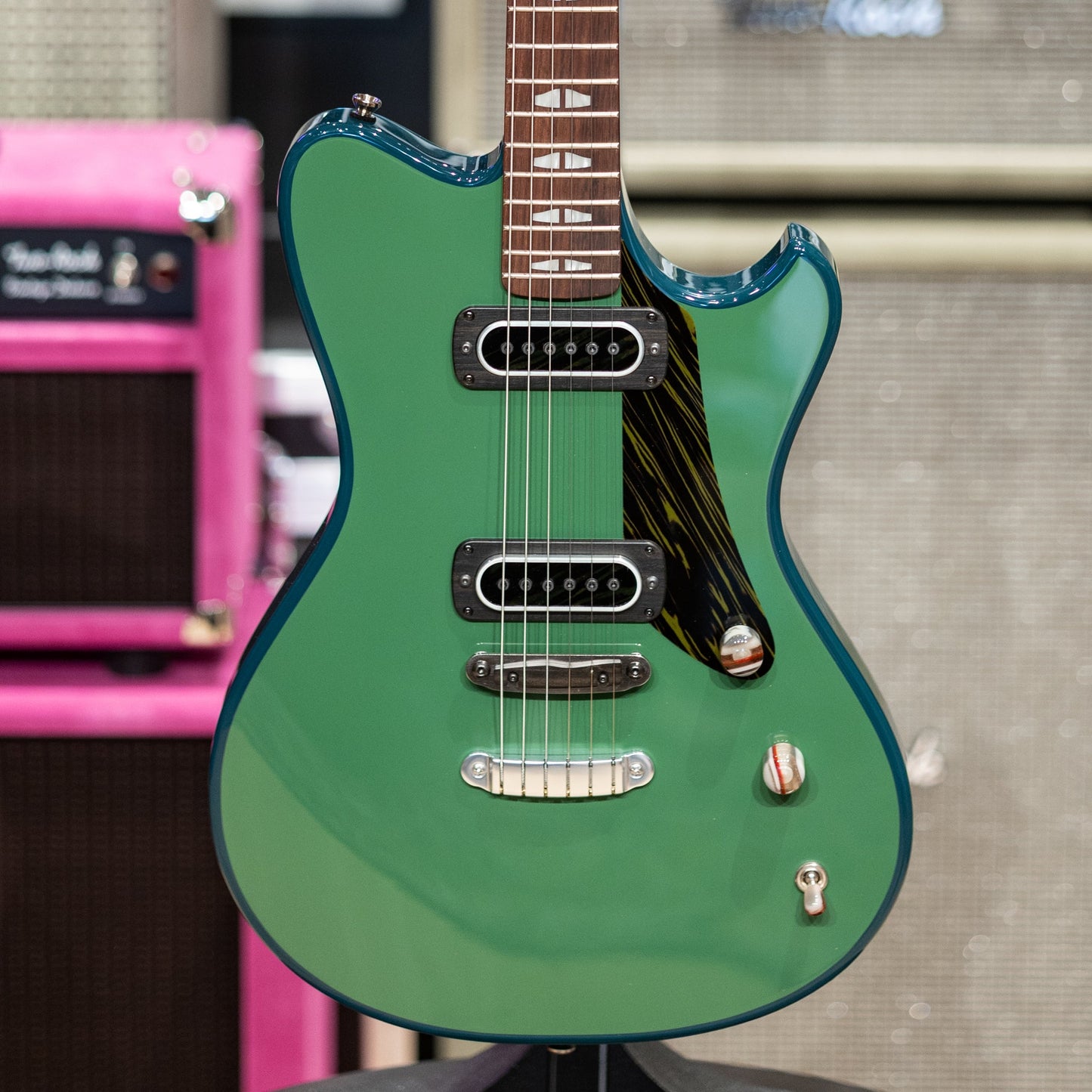 Powers Electric A-Type PF42 Two-Tone - Leaf Green & Fjord Green