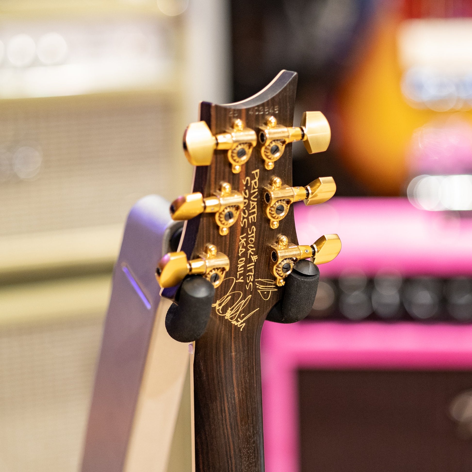 PRS McCarty Private Stock Brazilian #11735 - Fire Red Smokeburst