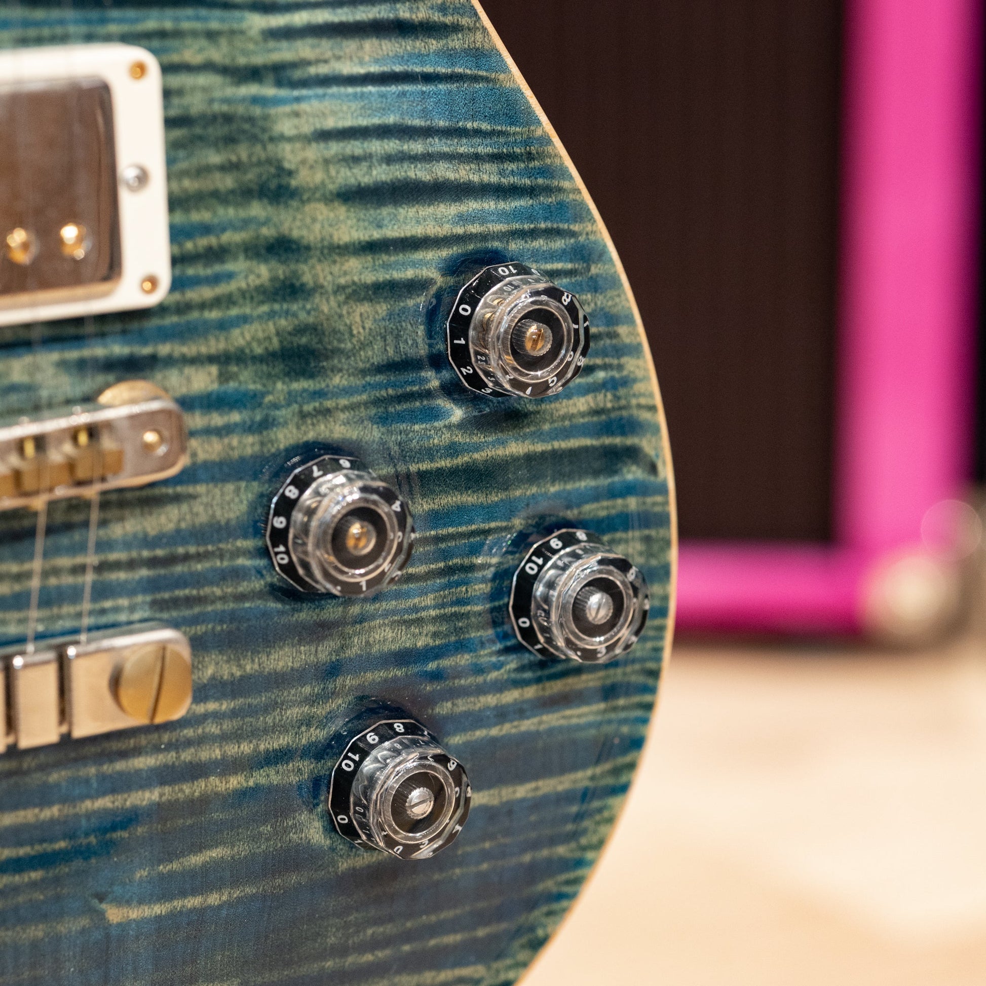 PRS McCarty 594 Semi-Hollow LTD 10-Top - Faded Blue Jean