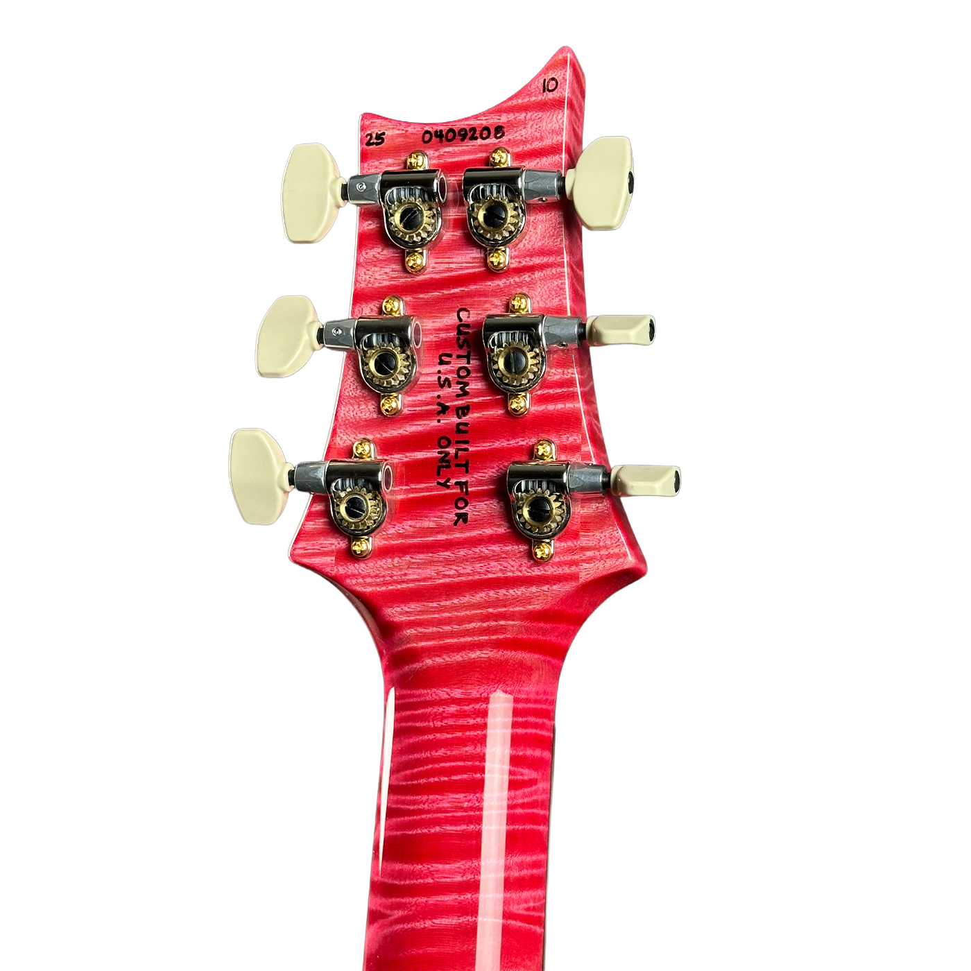 PRS Wood Library Custom 24 Quilt 10 Top Bonni Pink w/case 0409208