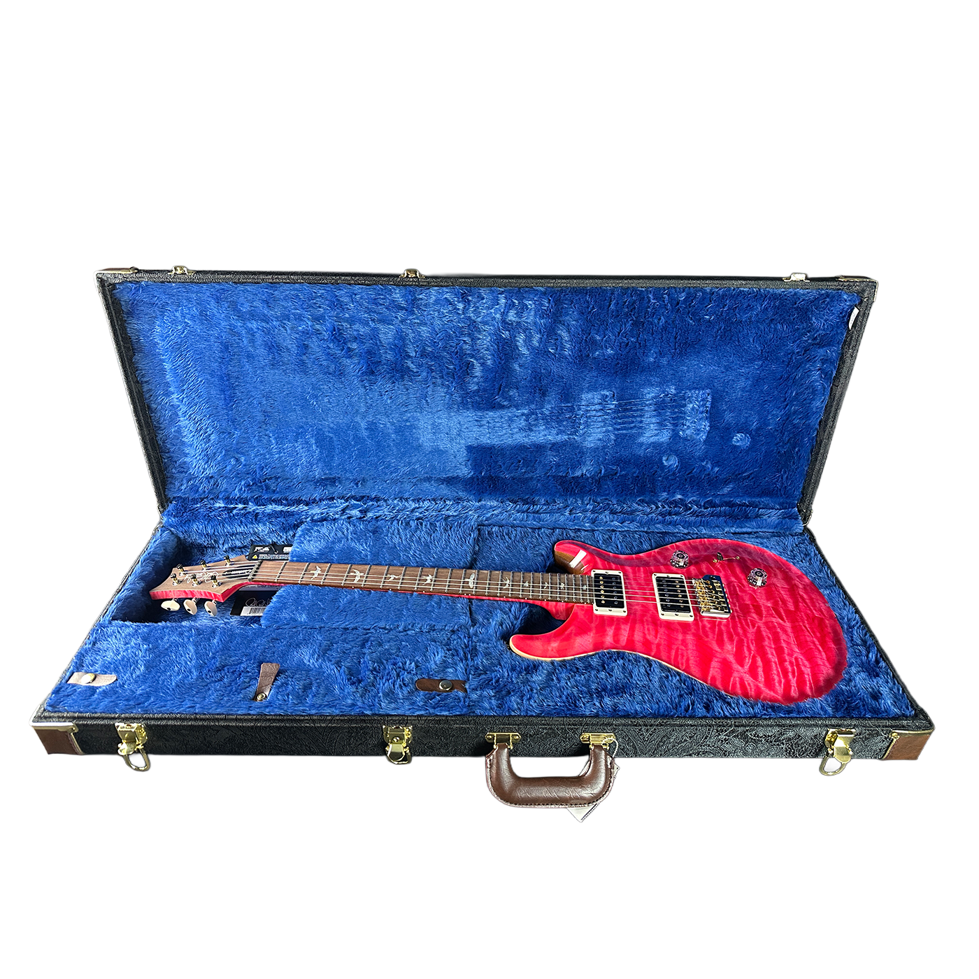 PRS Wood Library Custom 24 Quilt 10 Top Bonni Pink w/case 0409208