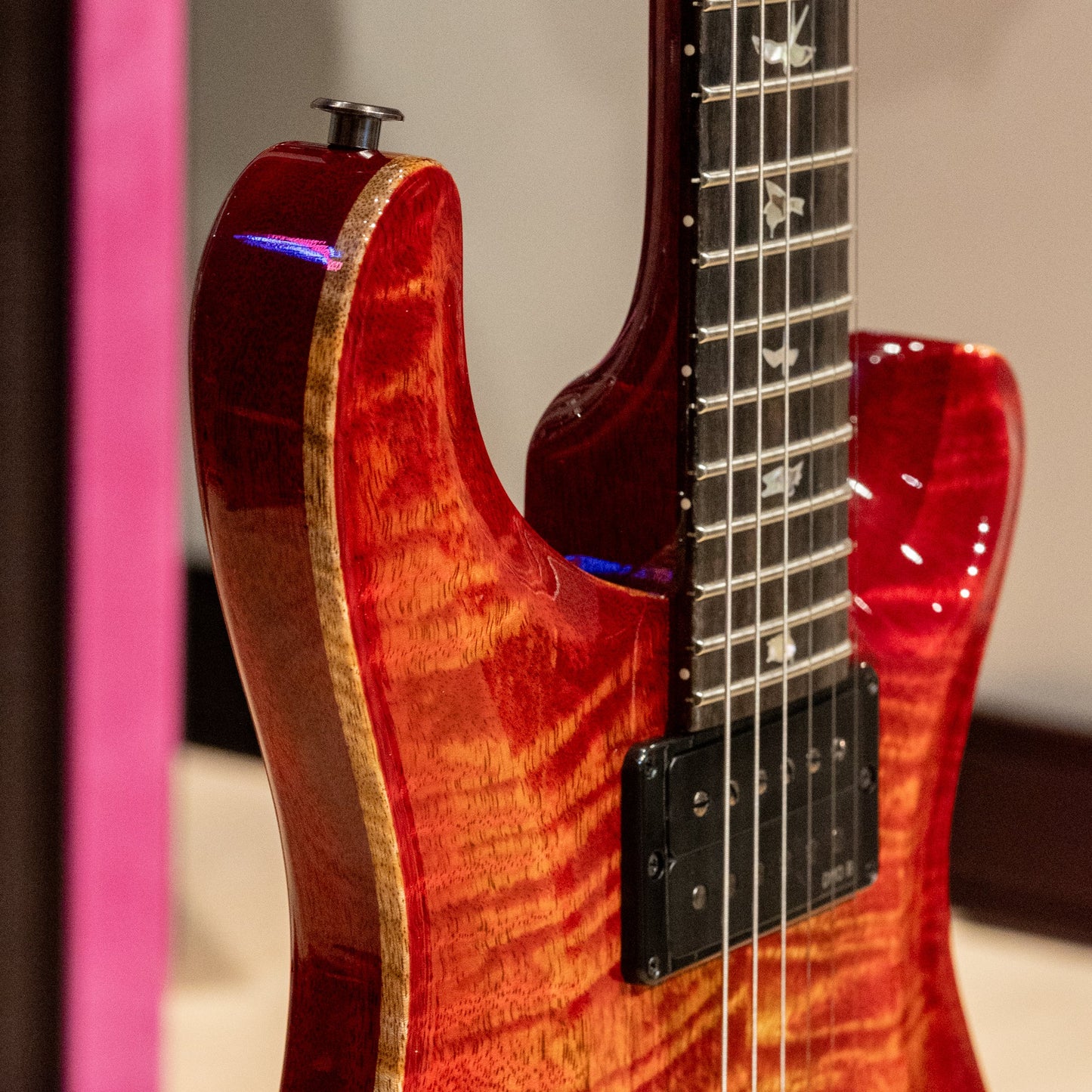 PRS Custom 24 Mango Top Limited Edition - Blood Orange