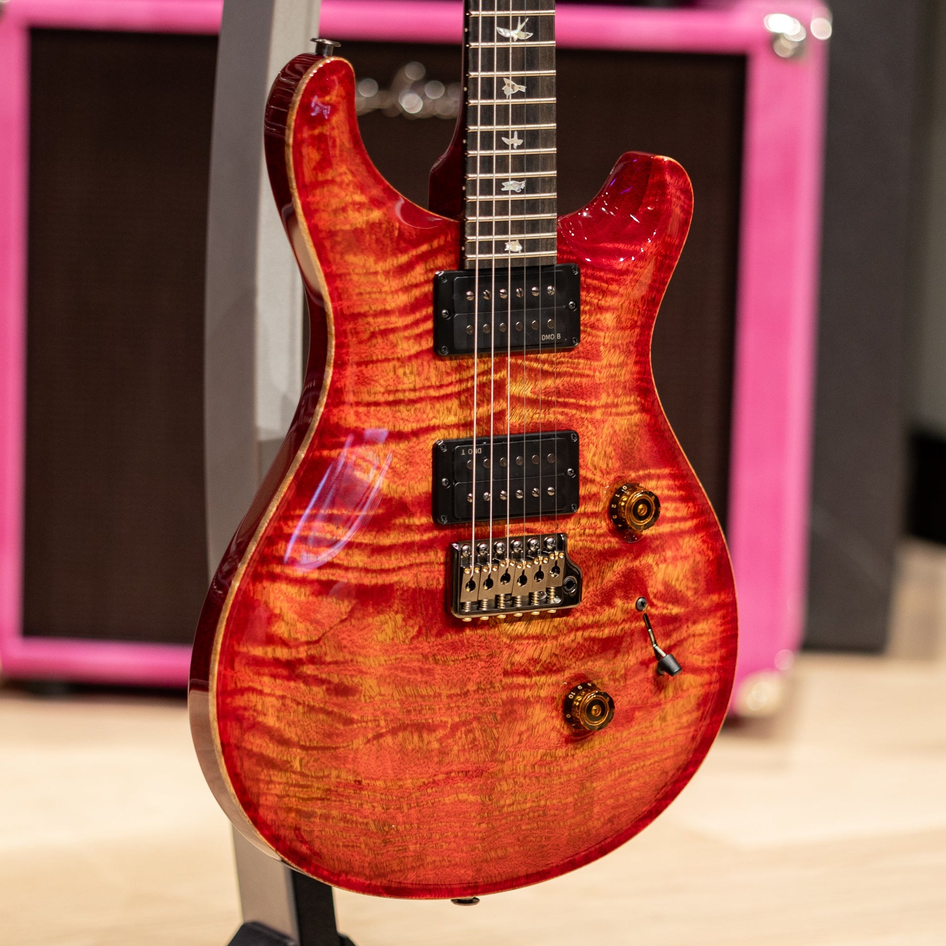 PRS Custom 24 Mango Top Limited Edition - Blood Orange