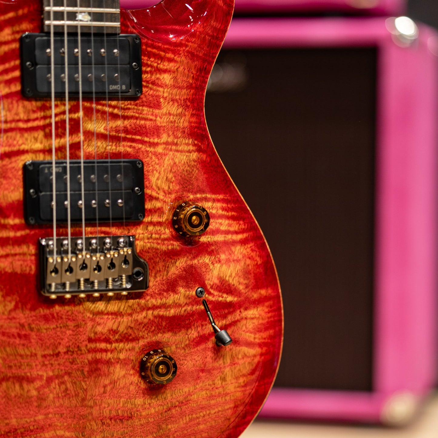 PRS Custom 24 Mango Top Limited Edition - Blood Orange