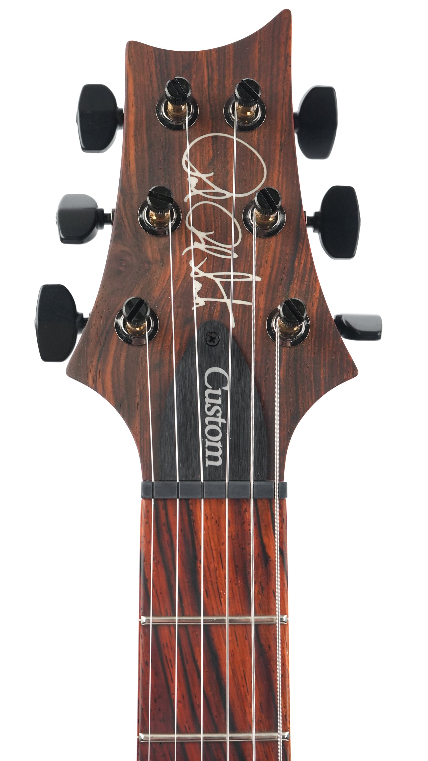 PRS Custom 24 Wood Library Red Tiger Lefty