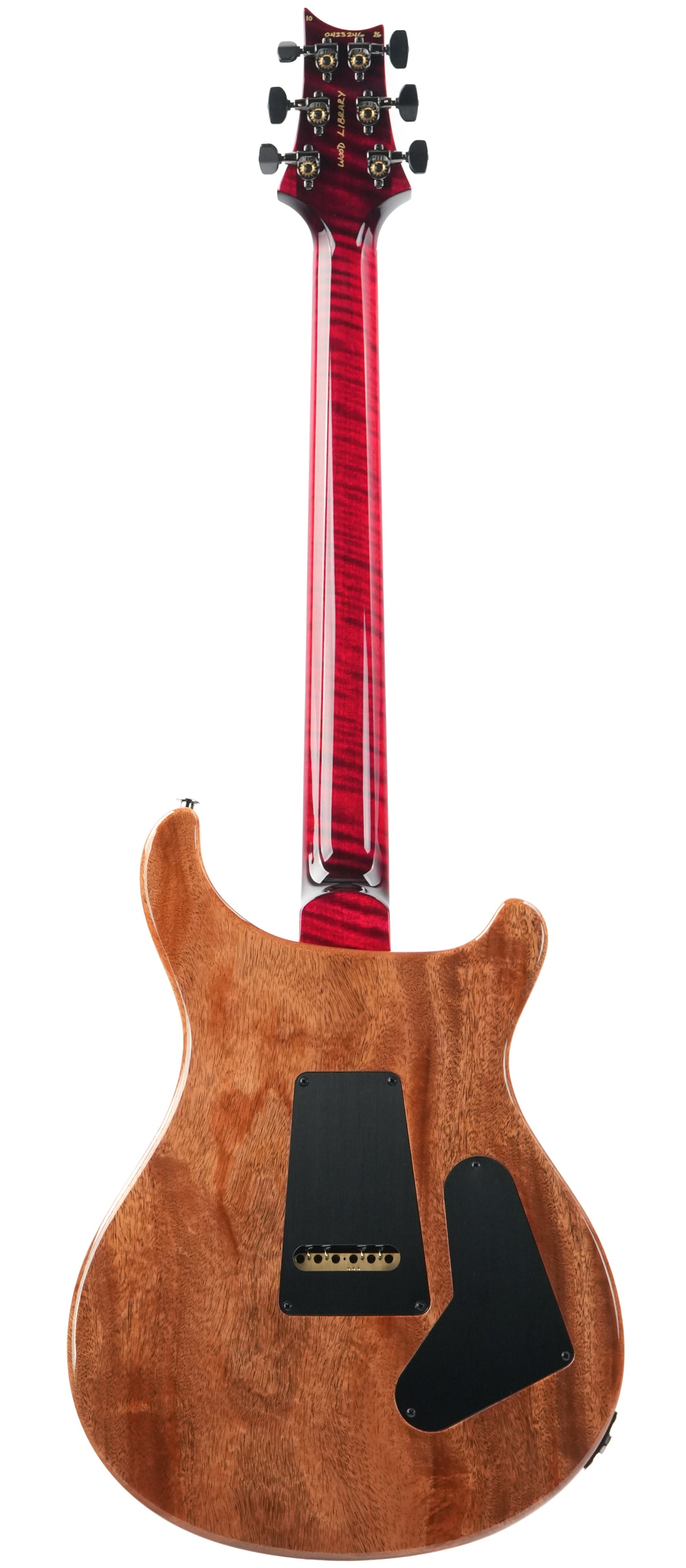PRS Custom 24 Wood Library Red Tiger Lefty