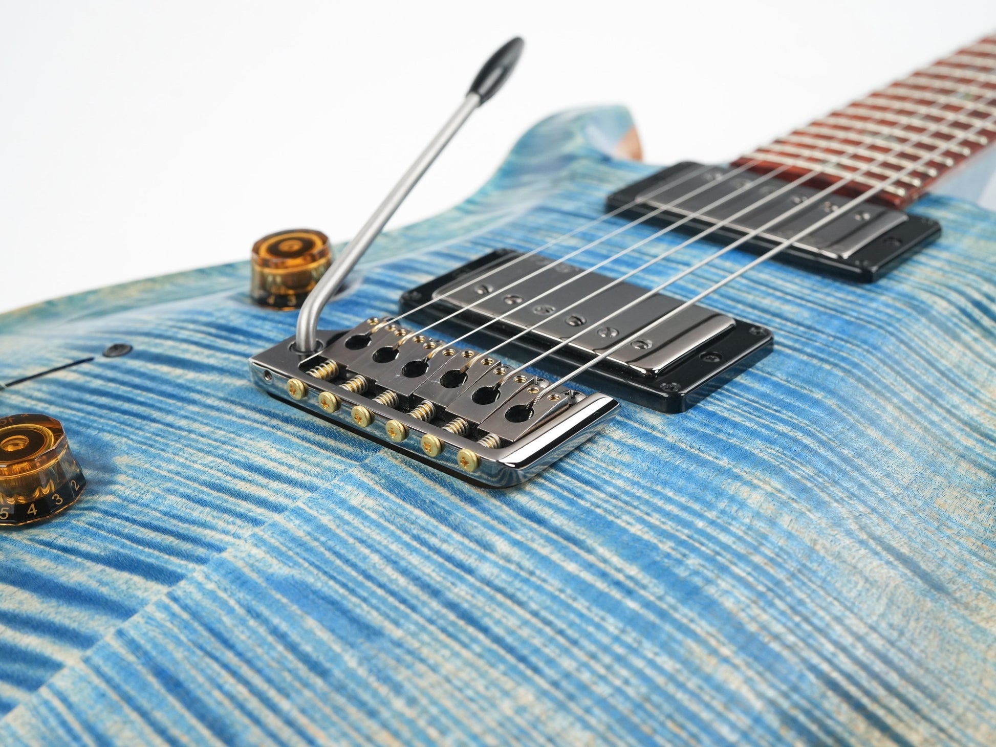 PRS Wood Library Custom 24 Faded Blue Jean Lefty