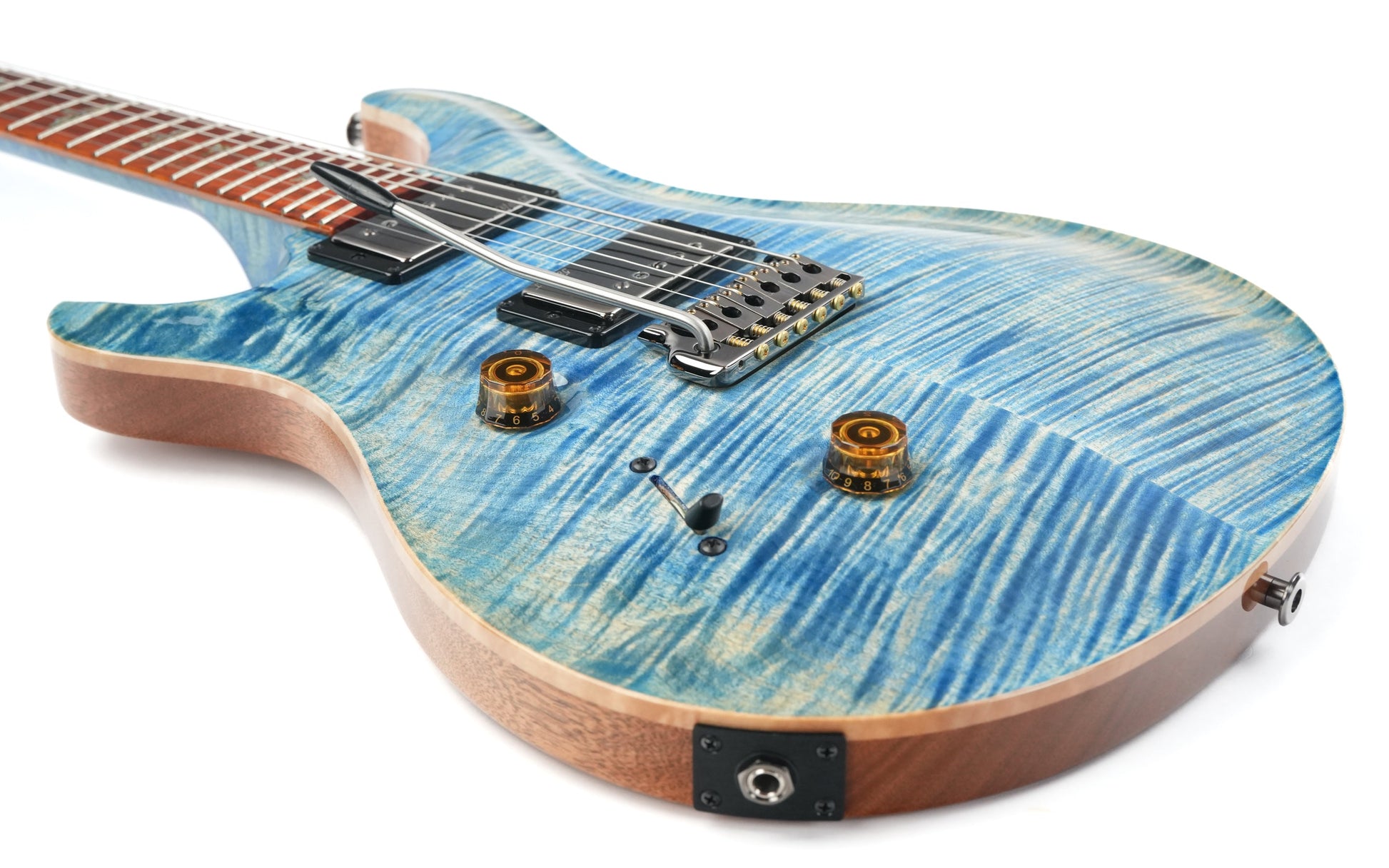 PRS Wood Library Custom 24 Faded Blue Jean Lefty