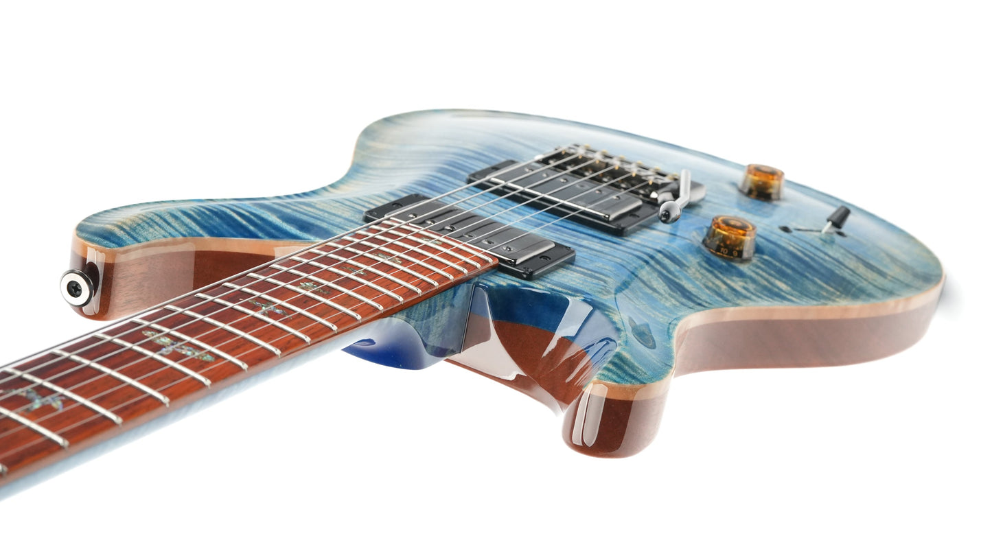 PRS Wood Library Custom 24 Faded Blue Jean Lefty