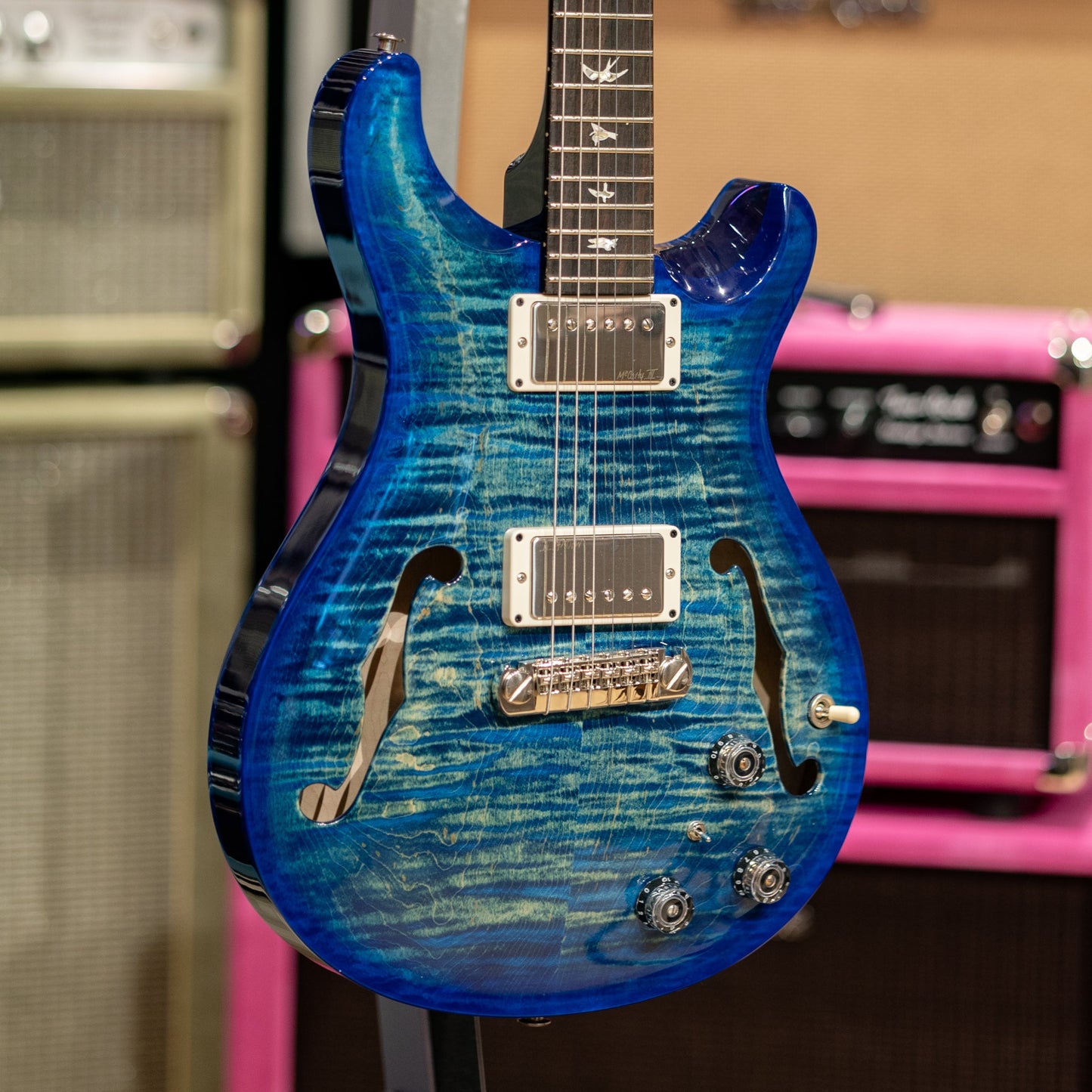 PRS Hollowbody II Piezo - Cobalt Blue