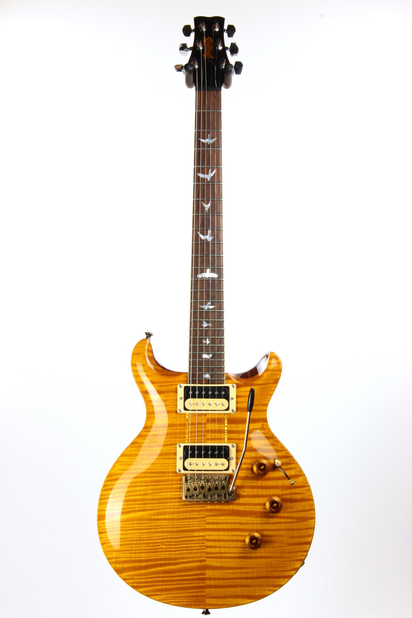 2009 PRS Howard Leese Private Stock Golden Eagle Paul Reed Smith - Brazilian Rosewood, Santana Headstock, Vintage Yellow