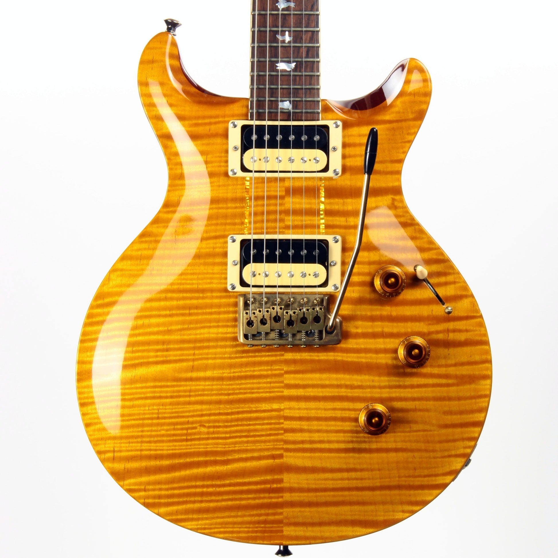2009 PRS Howard Leese Private Stock Golden Eagle Paul Reed Smith - Brazilian Rosewood, Santana Headstock, Vintage Yellow