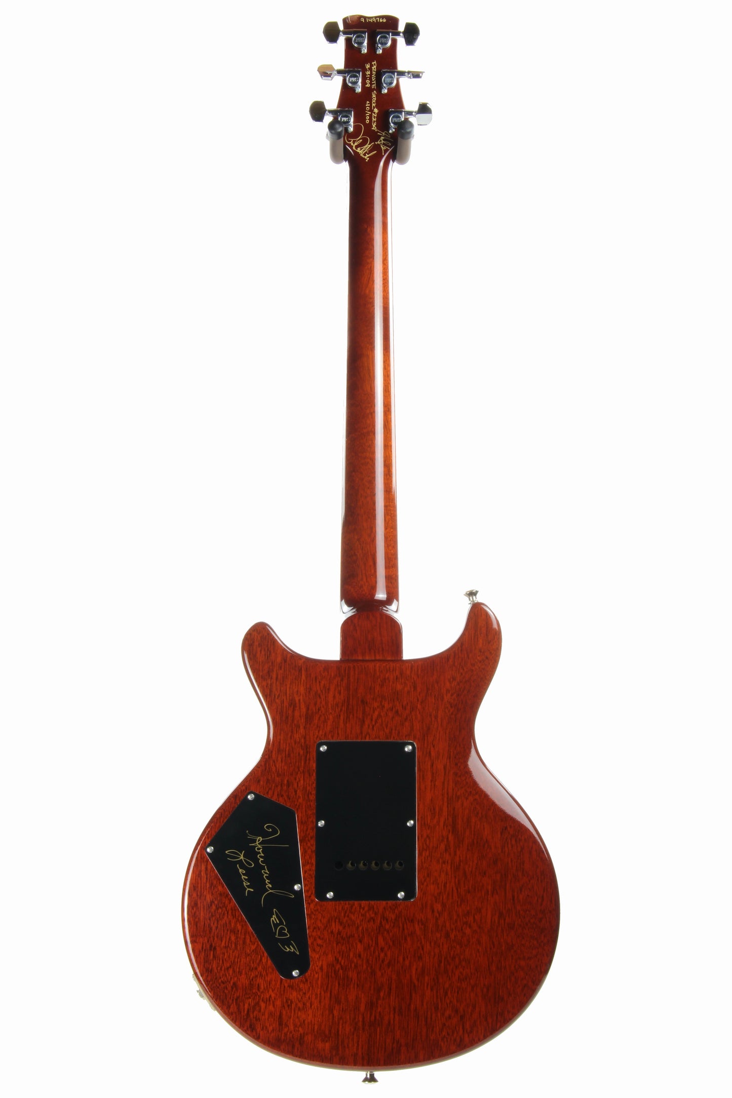 2009 PRS Howard Leese Private Stock Golden Eagle Paul Reed Smith - Brazilian Rosewood, Santana Headstock, Vintage Yellow