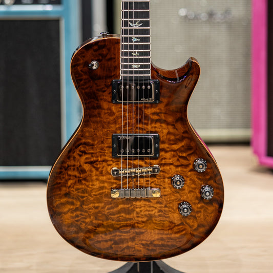 PRS Wood Library McCarty 594 Singlecut 10-Top - Orange Tiger Quilt