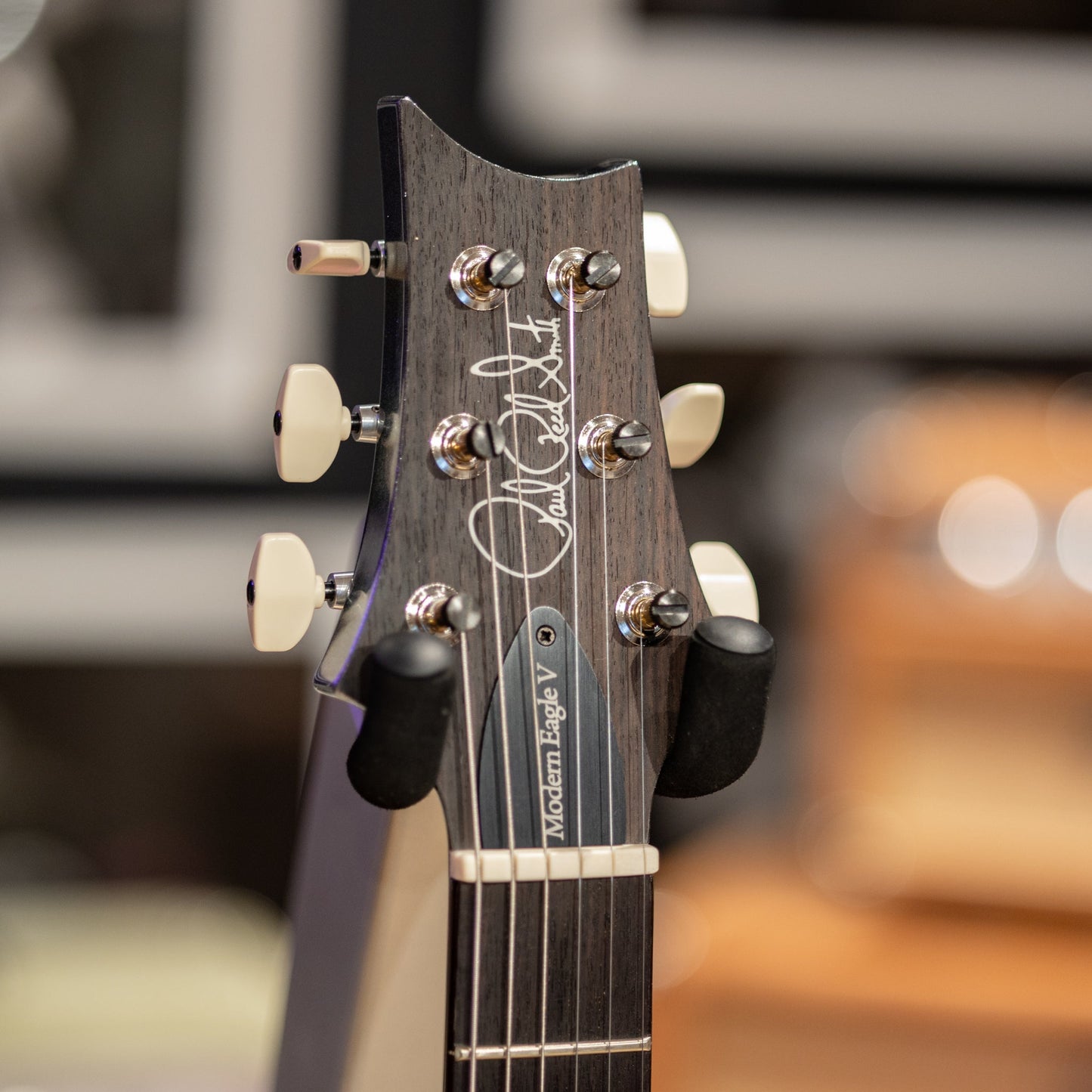 PRS Modern Eagle V - "Sprayer's Choice" Silver Metallic Sparkle