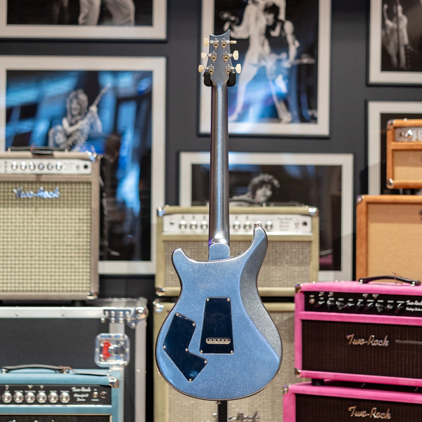PRS Modern Eagle V - "Sprayer's Choice" Silver Metallic Sparkle