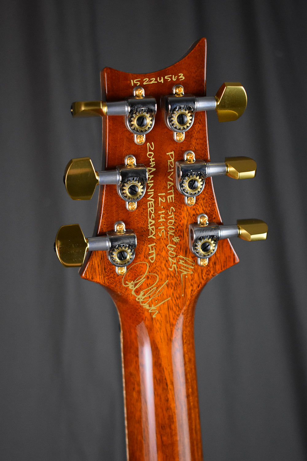 2015 Paul Reed Smith Private Stock 20th Anniversary Limited