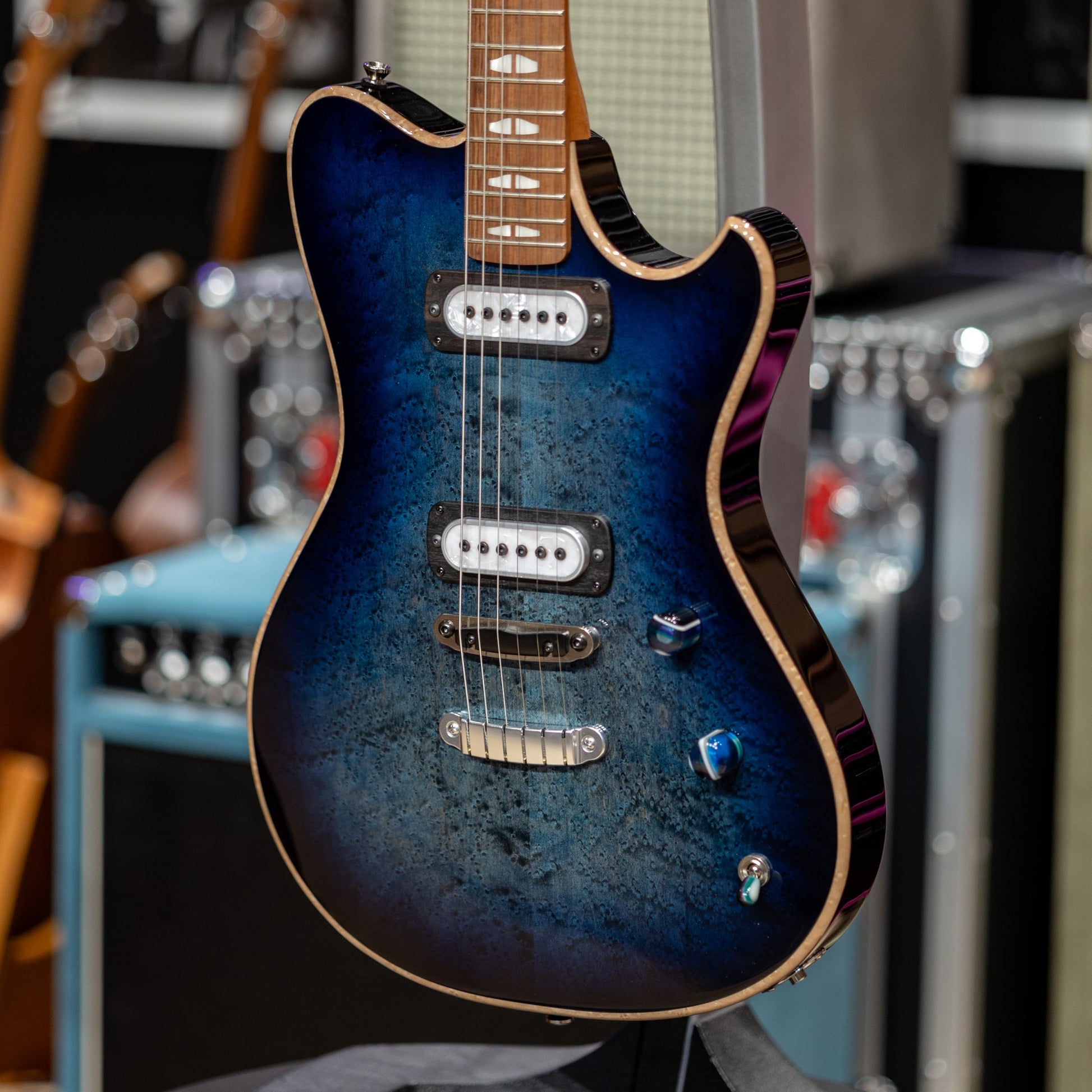 Powers Electric A-Type Select Birdseye Maple PF42 - Glacier Burst
