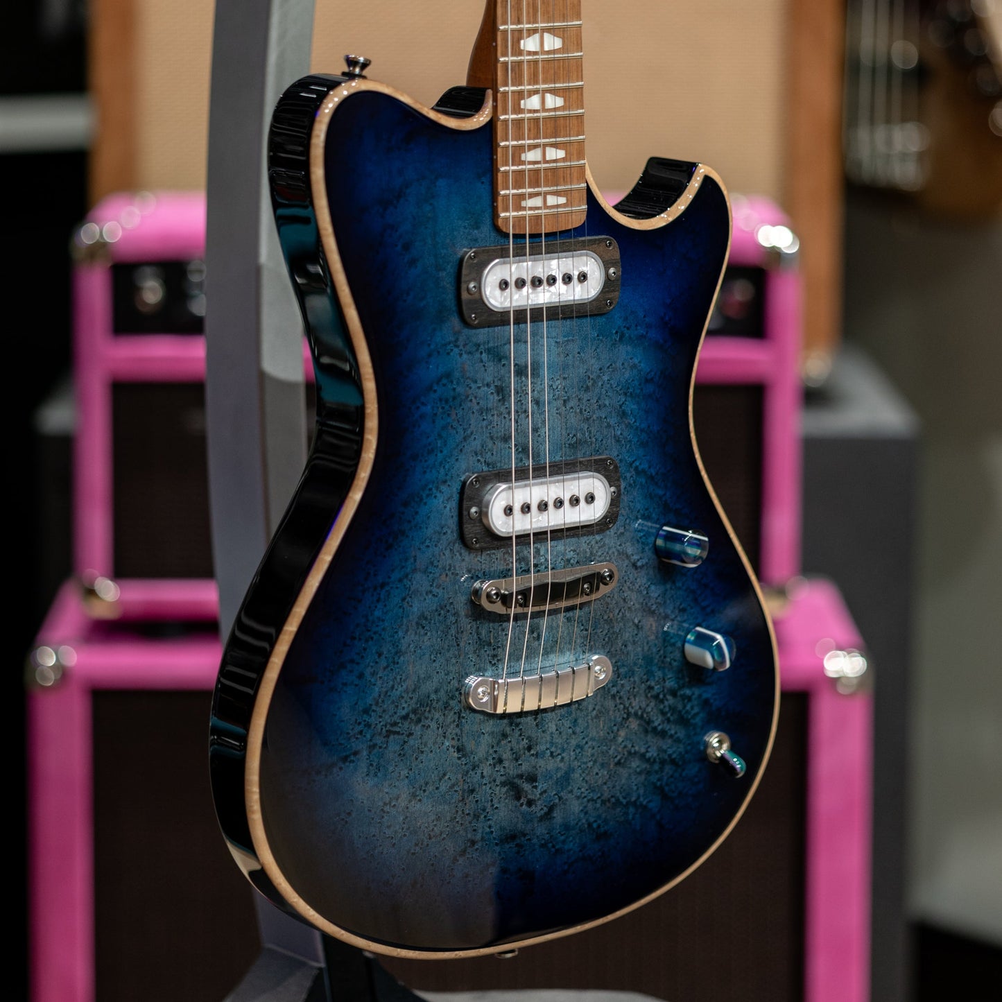 Powers Electric A-Type Select Birdseye Maple PF42 - Glacier Burst