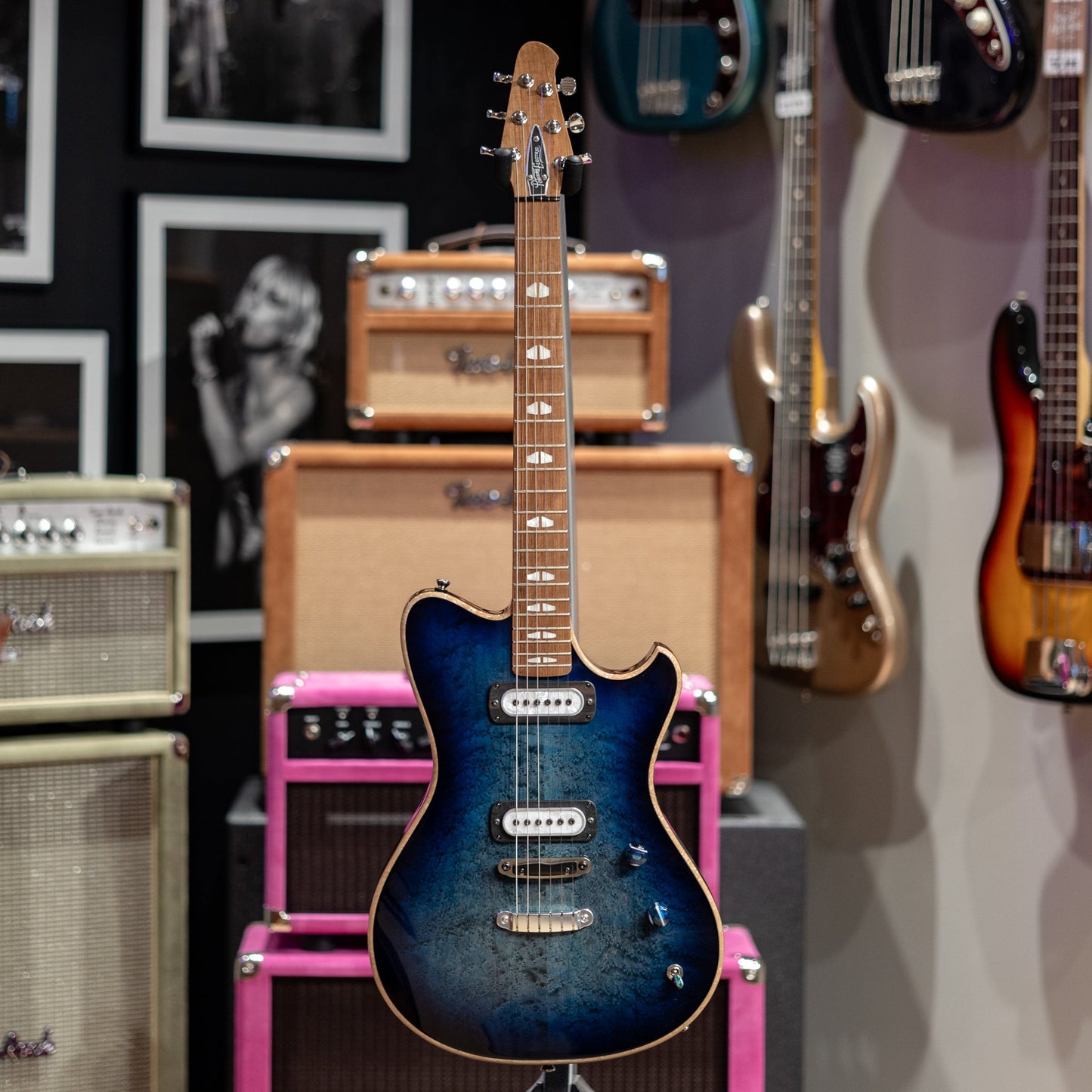 Powers Electric A-Type Select Birdseye Maple PF42 - Glacier Burst