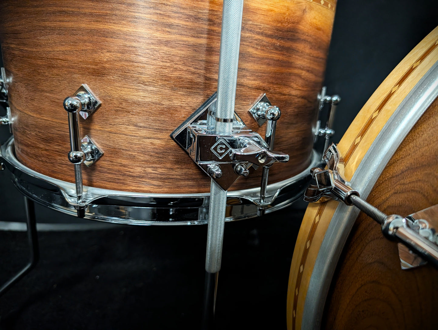 Walnut with Cherry Inlay 4 Piece Shell Pack