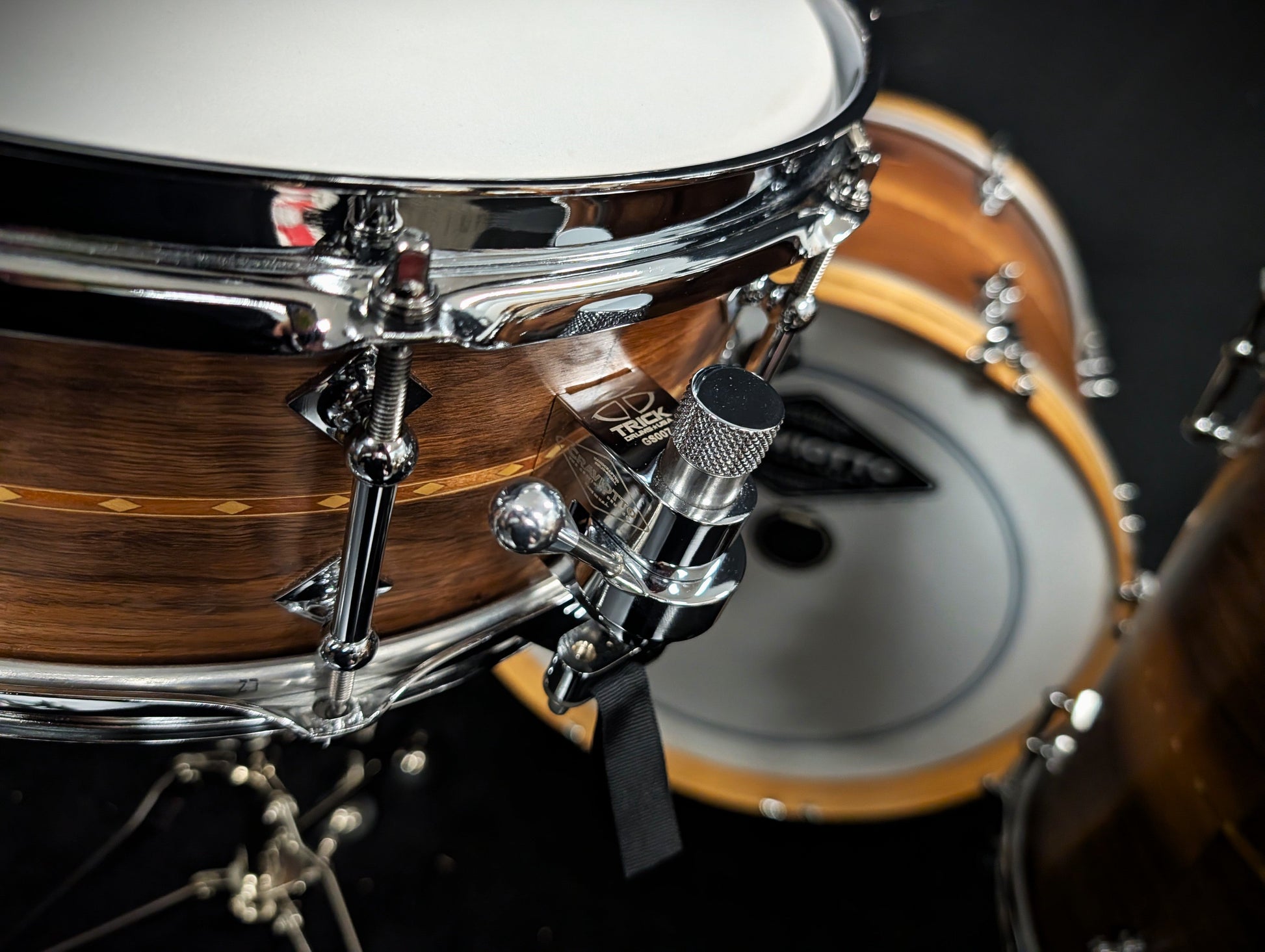 Walnut with Cherry Inlay 4 Piece Shell Pack
