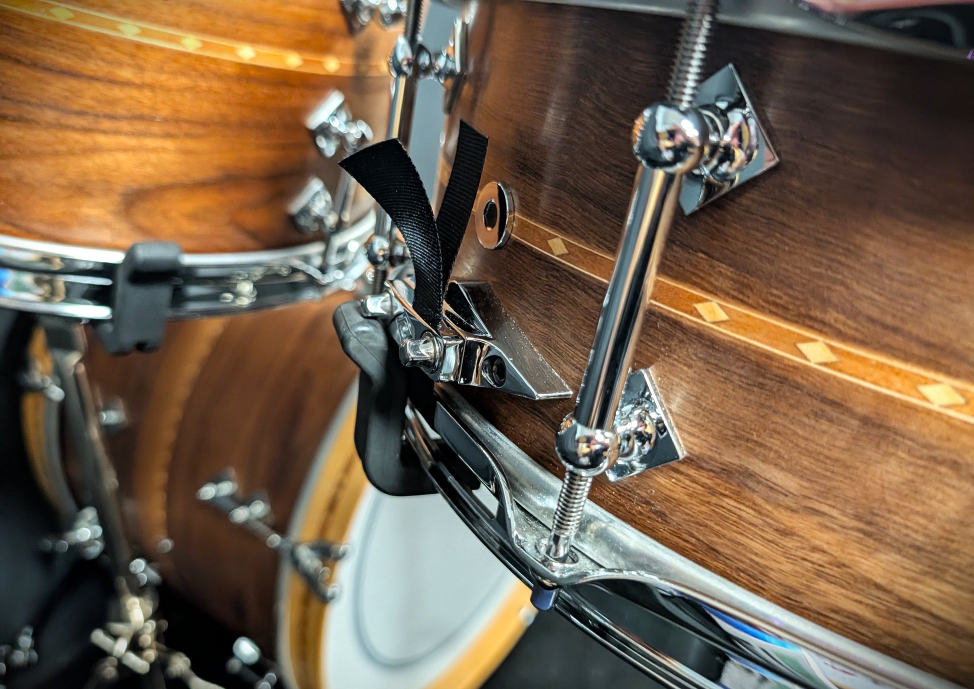 Walnut with Cherry Inlay 4 Piece Shell Pack