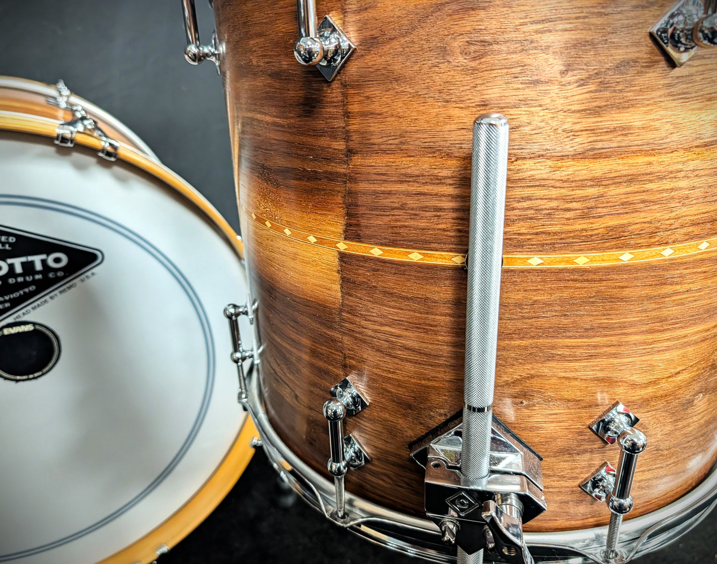 Walnut with Cherry Inlay 4 Piece Shell Pack
