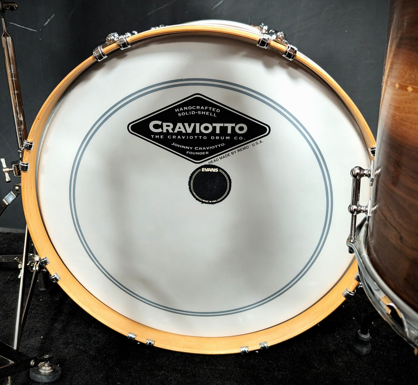 Walnut with Cherry Inlay 4 Piece Shell Pack