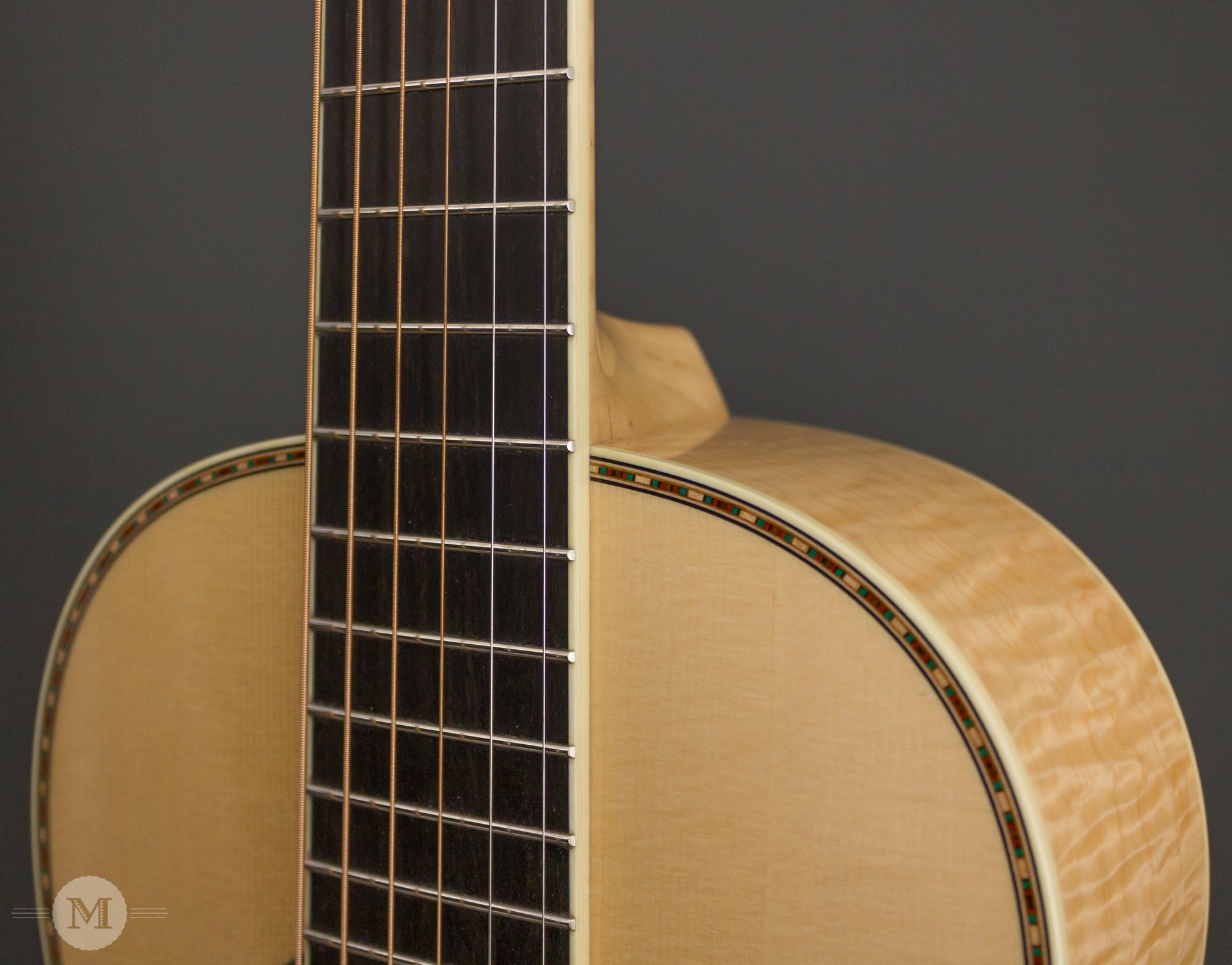 Collings Acoustic Guitars - Parlor Deluxe - Maple A - Traditional T Series