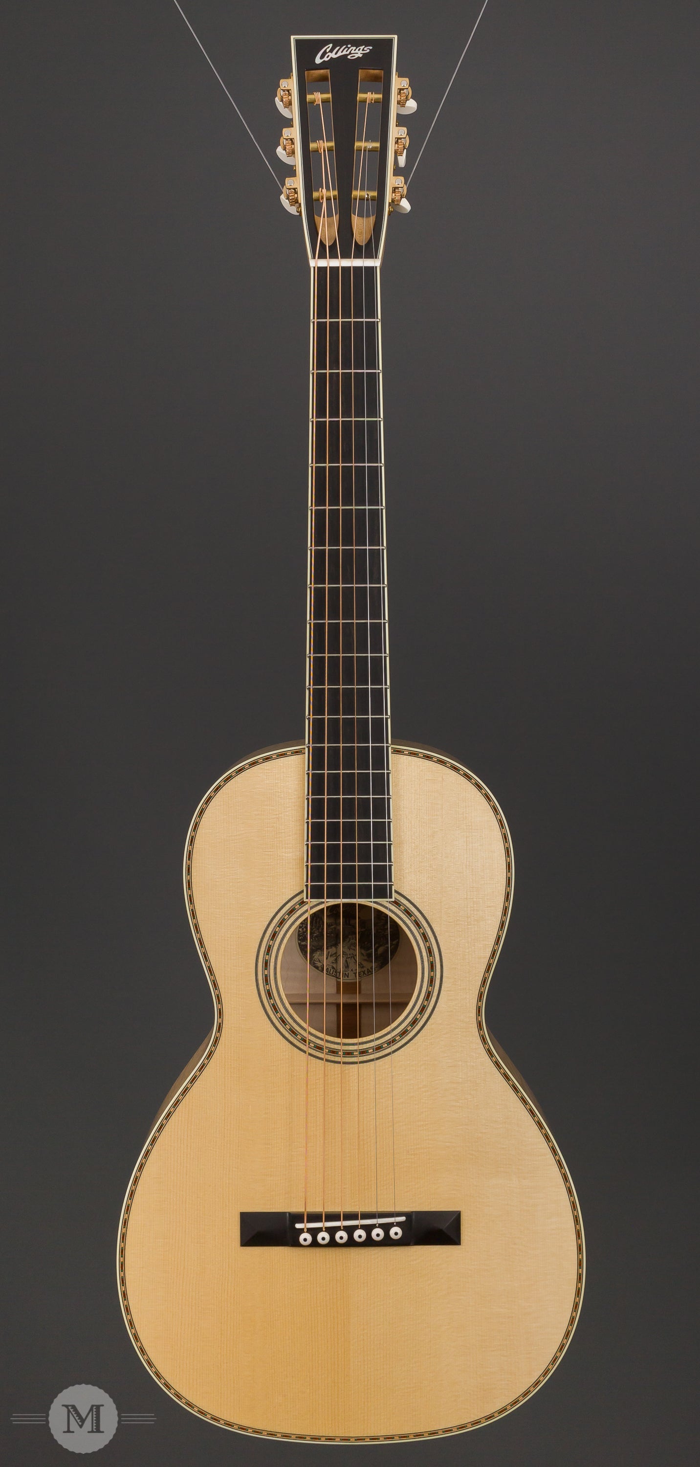Collings Acoustic Guitars - Parlor Deluxe - Maple A - Traditional T Series