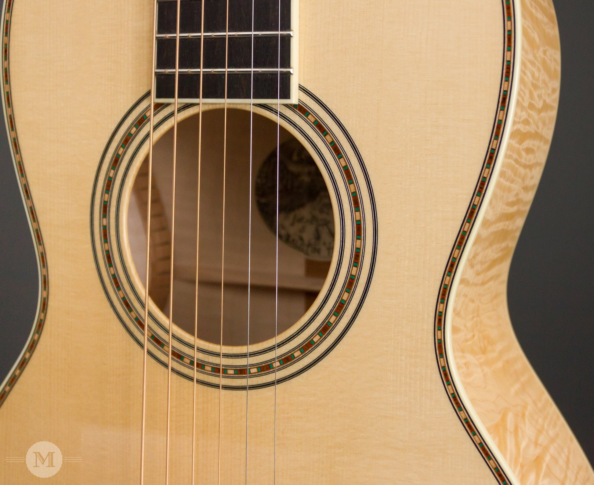 Collings Acoustic Guitars - Parlor Deluxe - Maple A - Traditional T Series