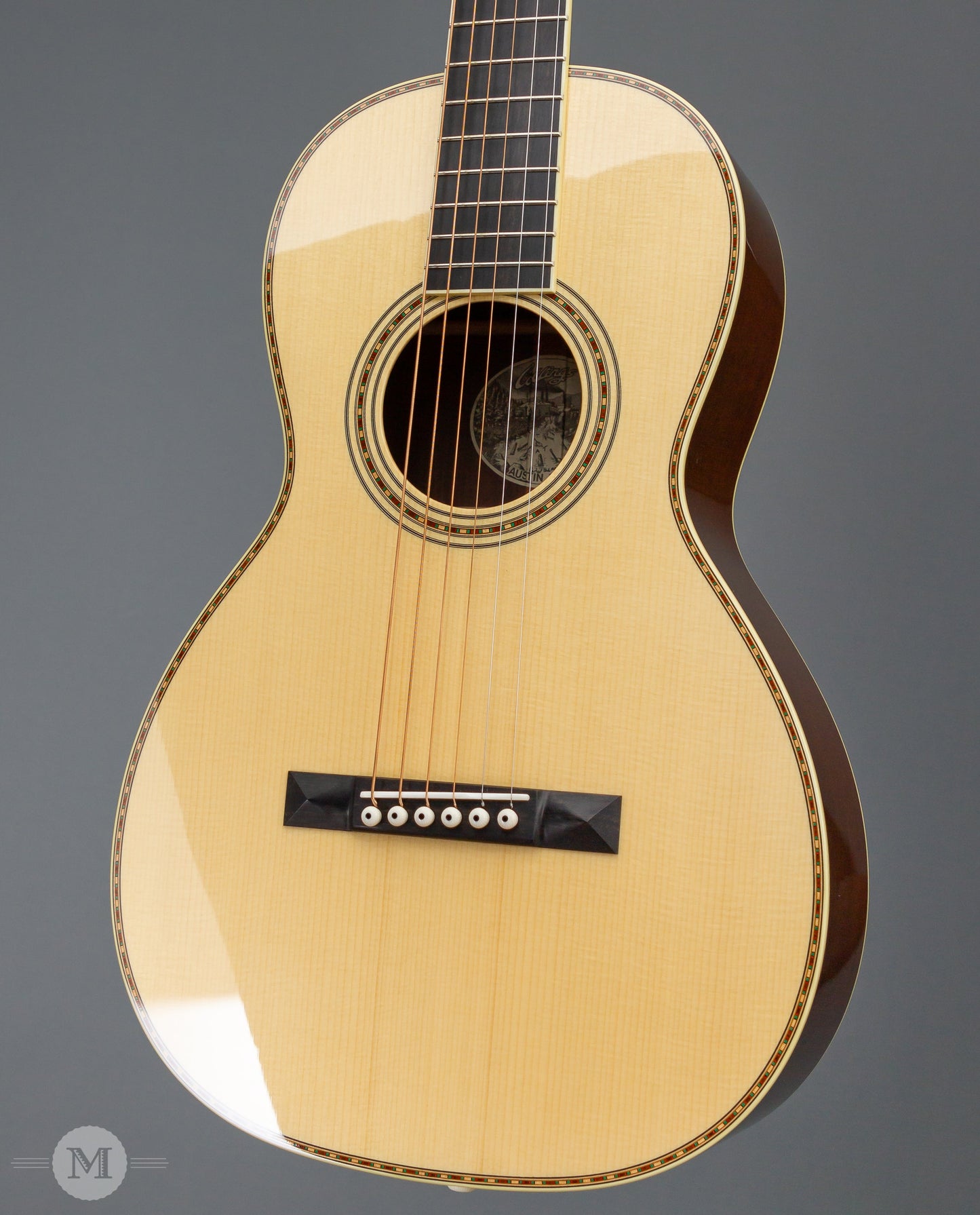 Collings Guitars - Parlor Deluxe 2HA MR Traditional T Series - Madagascar Rosewood