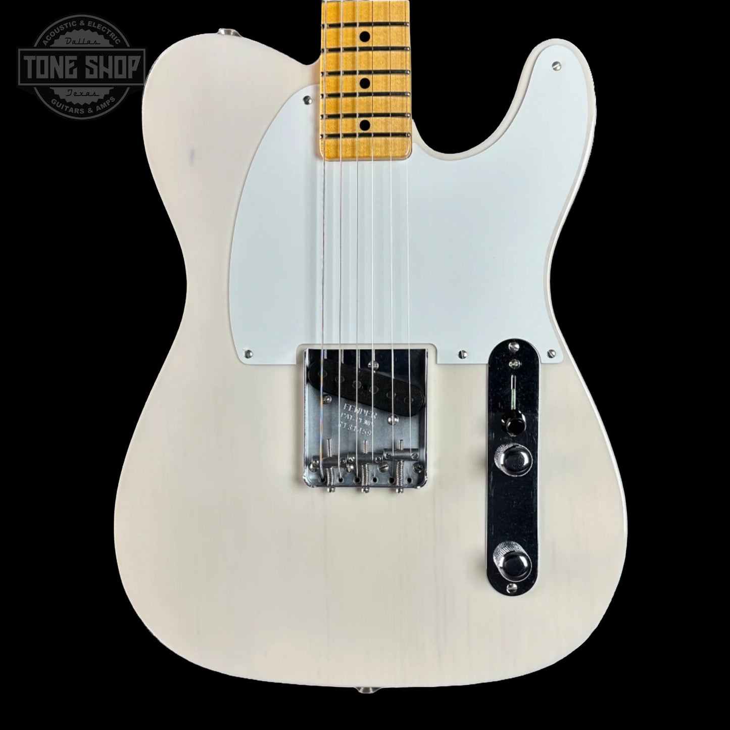 Fender Custom Shop Vintage Custom 1950 Pine Esquire Time Capsule Aged White Blonde w/case