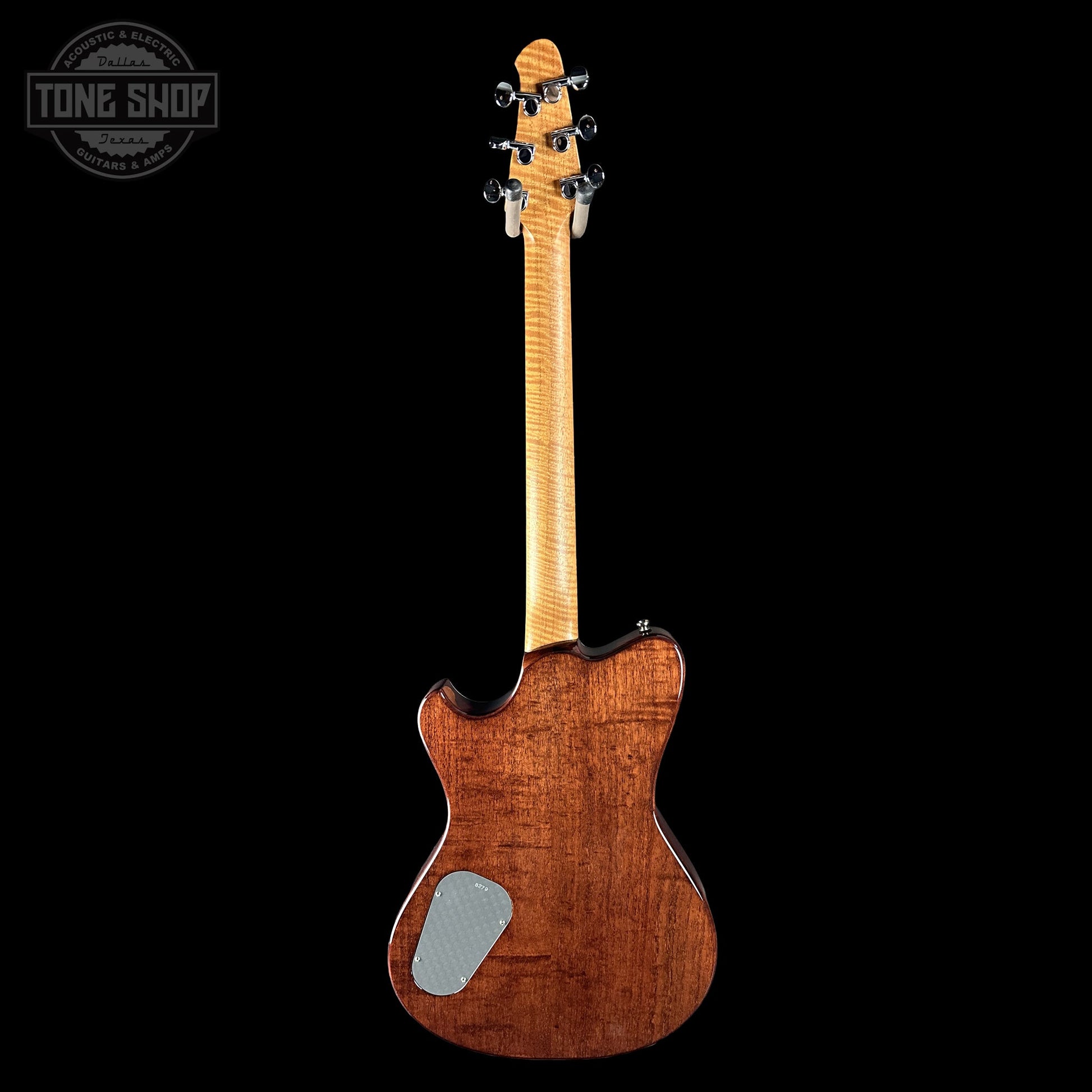 Powers Electric A-Type Pearl White FF42 Anodized Camtail Matching Headstock w/softcase B279