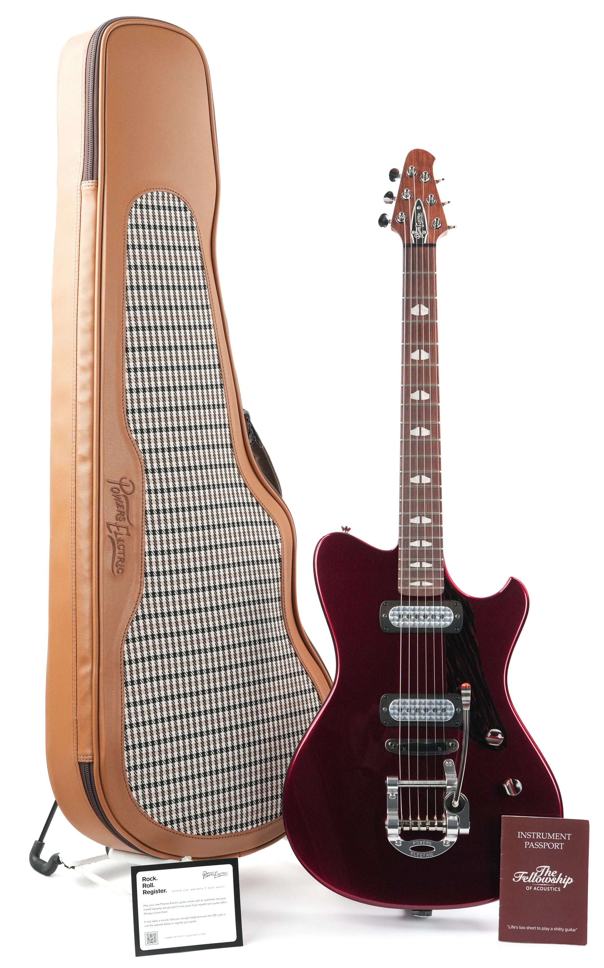 Powers Electric A Type Cranberry Metallic