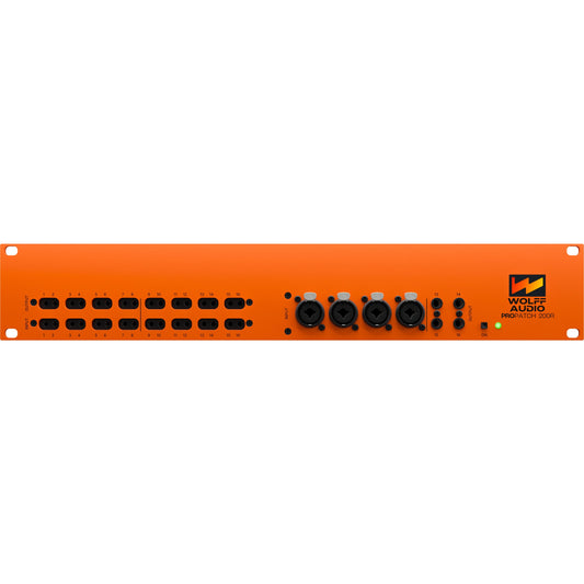 Wolff Audio ProPatch200R 100x100 Digitally Controlled Analog Patchbay