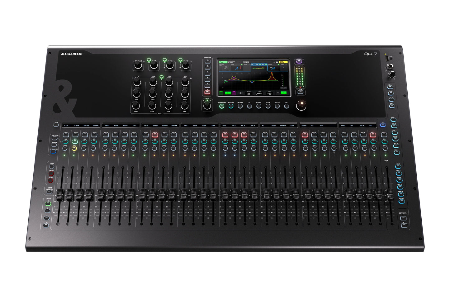 Allen & Heath Qu-7 - 32 Channel 96kHz Digital Mixing Console